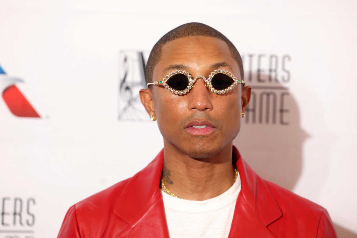 FILE PHOTO: Pharrell Williams attends the Songwriters Hall of Fame 51st Annual Induction and Awards Gala in New York New York, U.S., June 16, 2022.  REUTERS