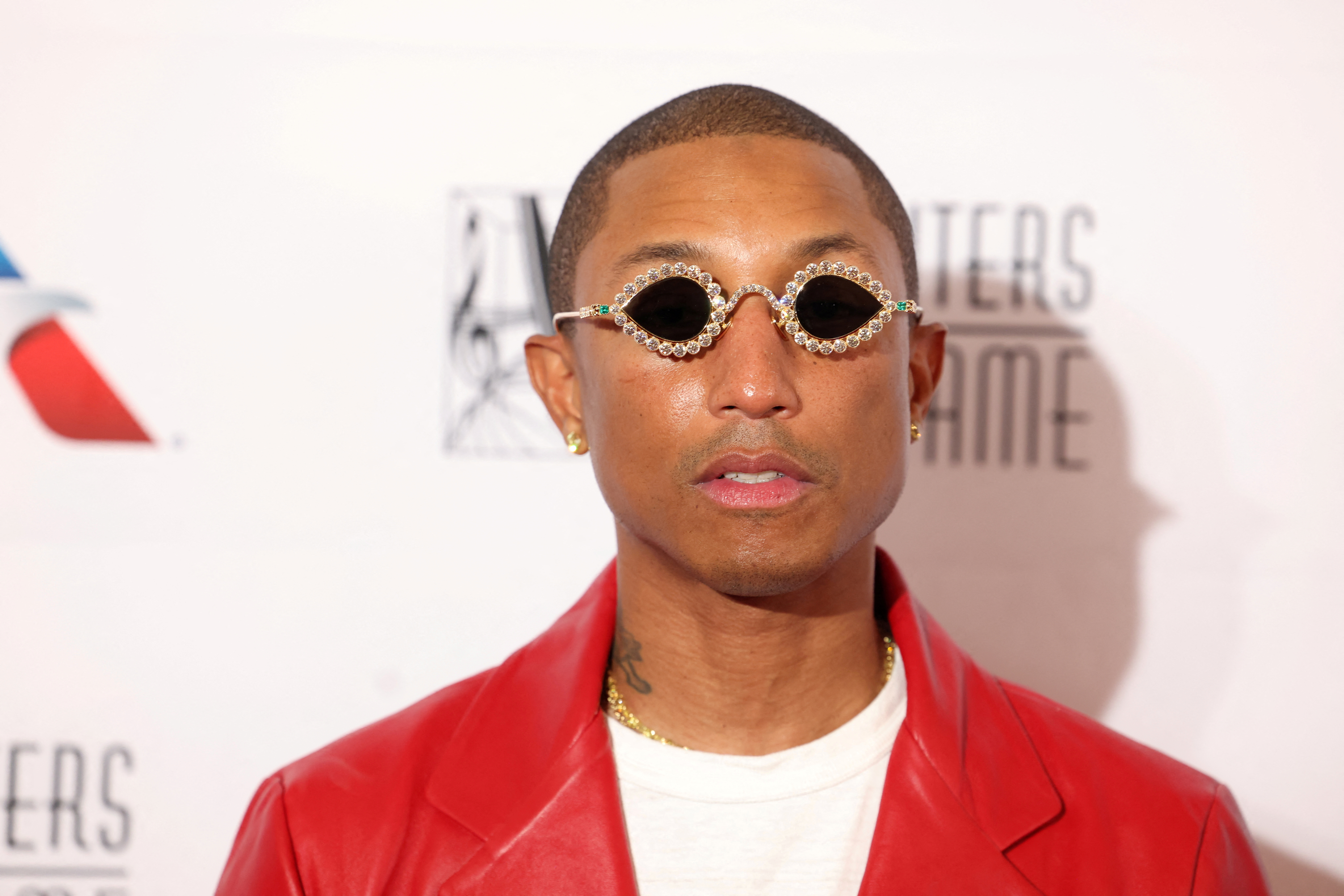 FILE PHOTO: Pharrell Williams attends the Songwriters Hall of Fame 51st Annual Induction and Awards Gala in New York New York, U.S., June 16, 2022.  REUTERS