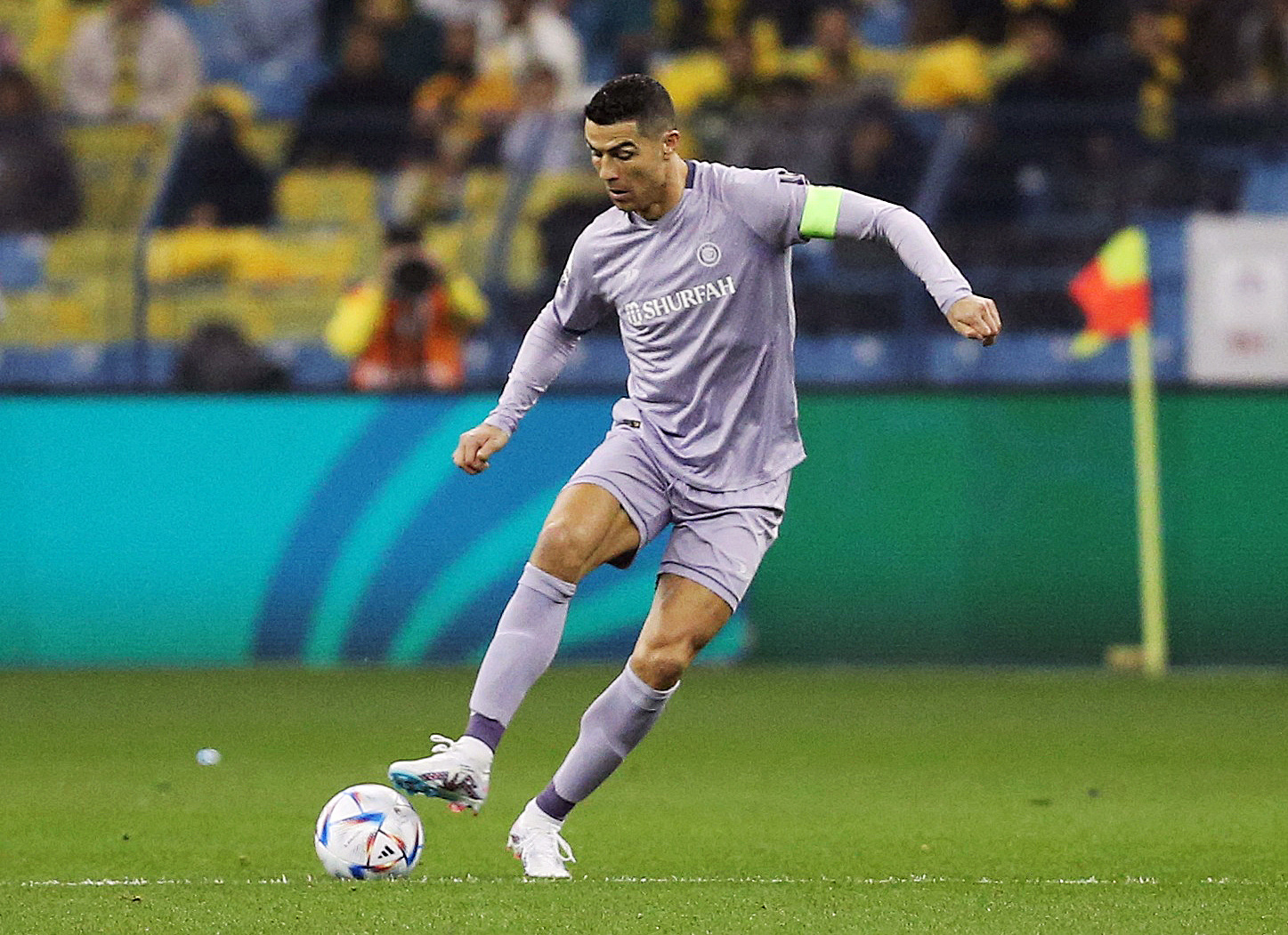 Soccer Football - Saudi Super Cup - Semi Final - Al Ittihad v Al Nassr - King Fahd International Stadium, Riyadh, Saudia Arabia - January 26, 2023 Al Nassr's Cristiano Ronaldo in action REUTERS