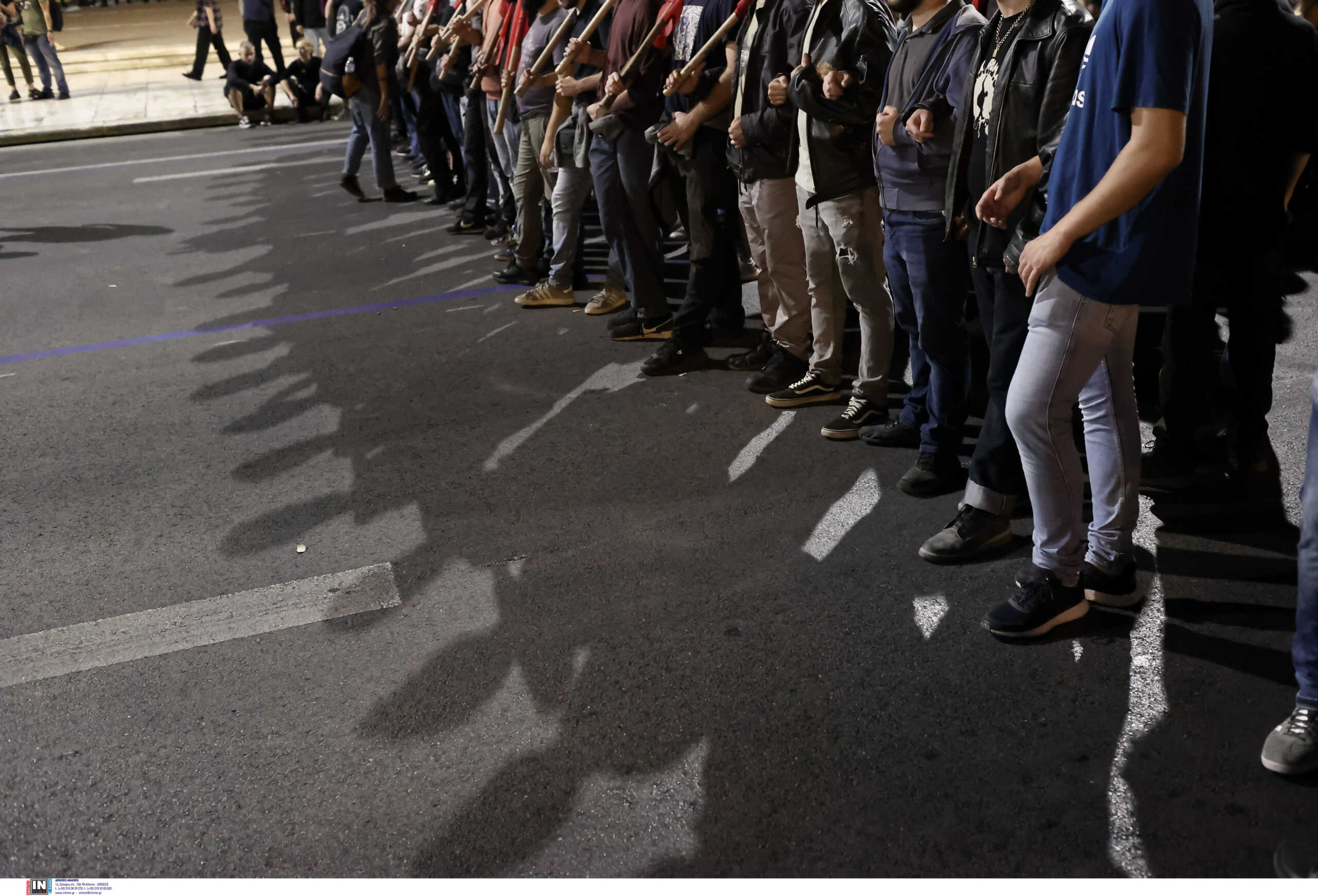 Συγκέντρωση διαμαρτυρίας φοιτητικών συλλόγων και συλλογικοτήτων στο κέντρο της Αθήνας