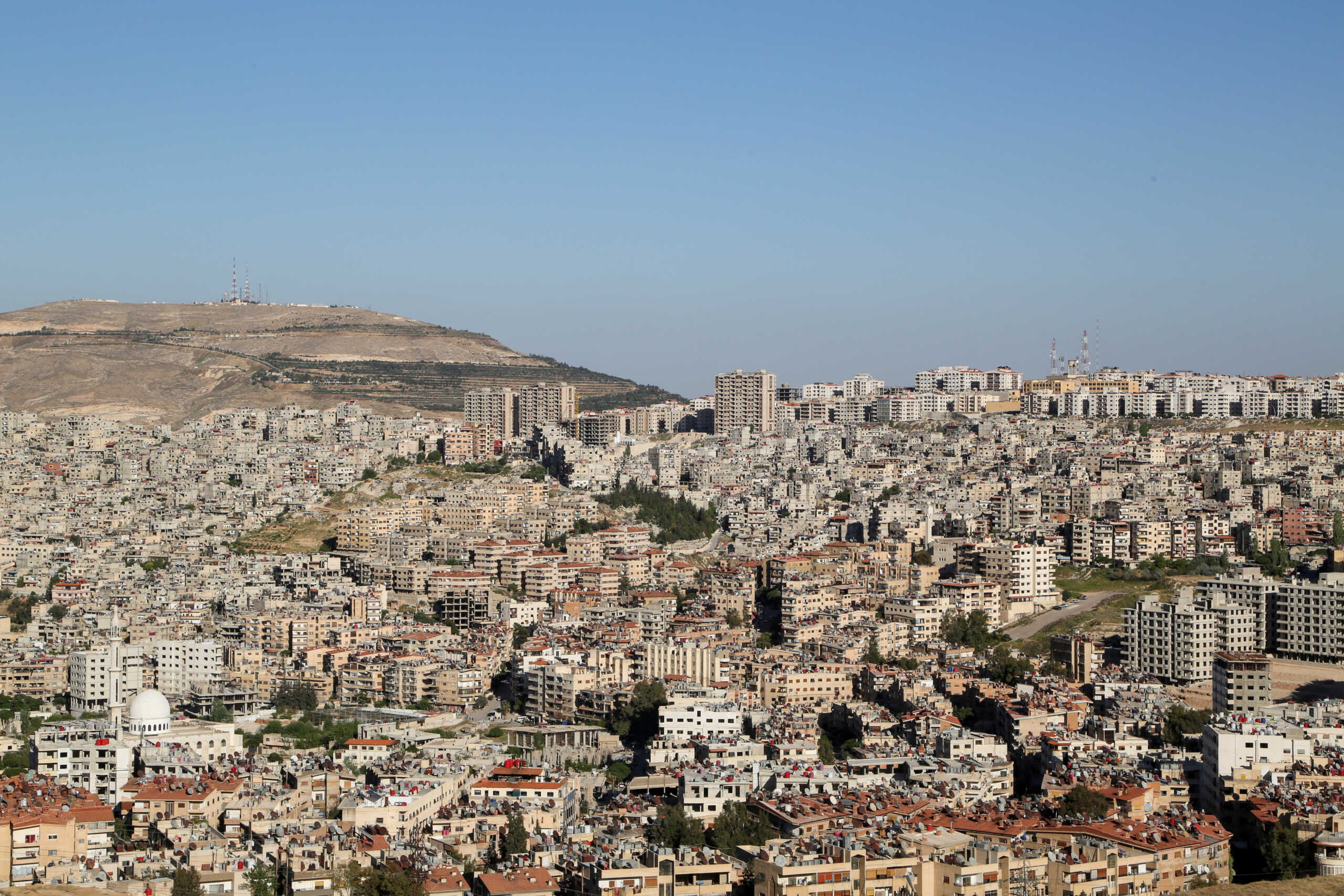 FILE PHOTO: A general view shows Damascus, Syria, April 22, 2021. REUTERS