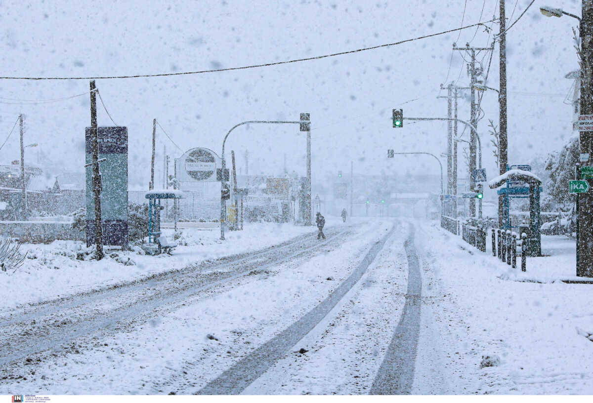 Κακοκαιρία «Μπάρμπαρα»: Πυκνές χιονοπτώσεις σήμερα και αύριο – Οδηγίες της Πολιτικής Προστασίας προς τους πολίτες