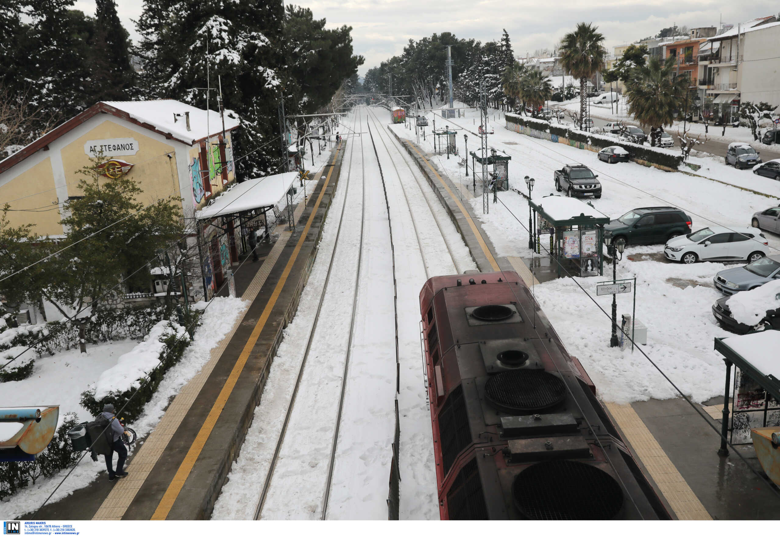 Κακοκαιρία «Μπάρμπαρα» – Hellelic Train: Καταργούνται δρομολόγια στον άξονα Αθήνα, Θεσσαλονίκη