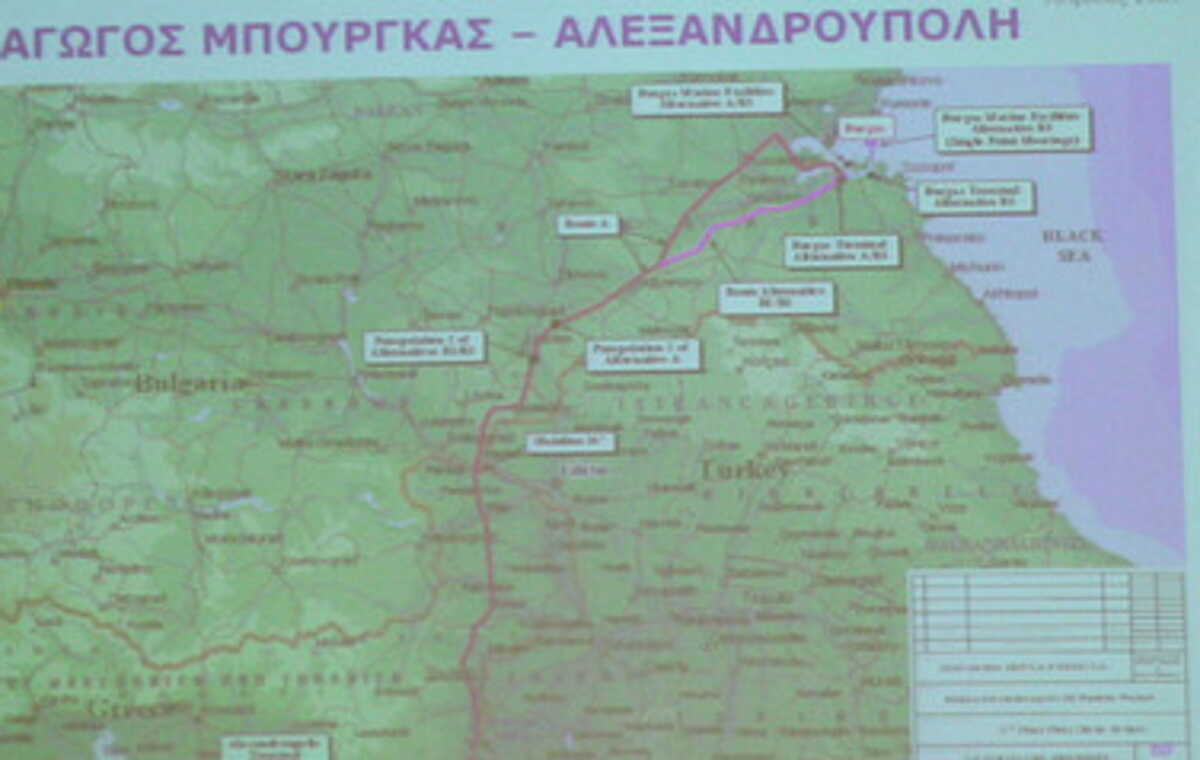 Σκρέκας για αγωγό Αλεξανδρούπολης – Μπουργκάς: Ενισχύει τη γεωστρατηγική θέση Ελλάδας και Βουλγαρίας