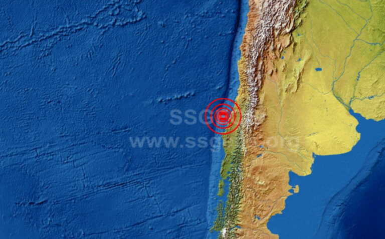 Σεισμός 6,4 Ρίχτερ ταρακούνησε την παραθαλάσσια πόλη Κονστιτουσιόν στη Χιλή - Ρηχό το εστιακό βάθος