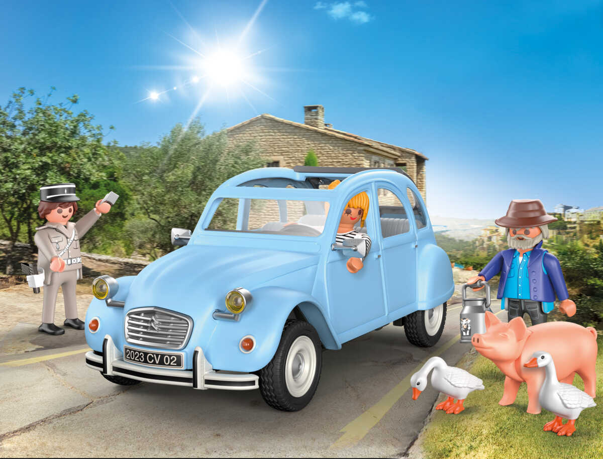 Ατέλειωτες ιστορίες με Citroen 2 CV Playmobil