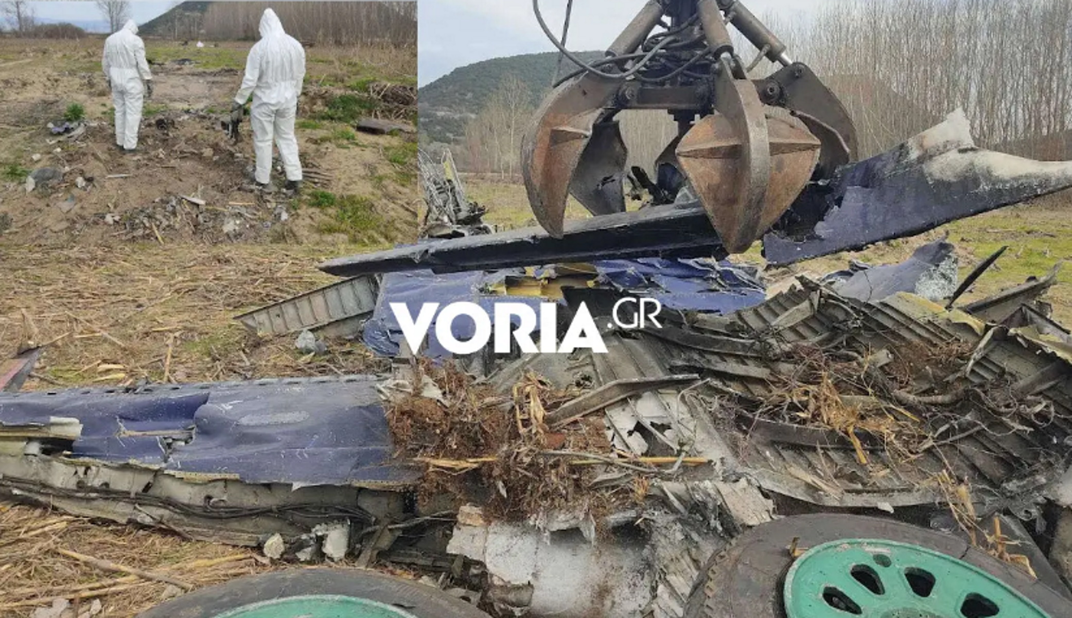 Καβάλα: Oκτώ μήνες μετά τη συντριβή του Antonov άρχισε η απομάκρυνση των συντριμμιών