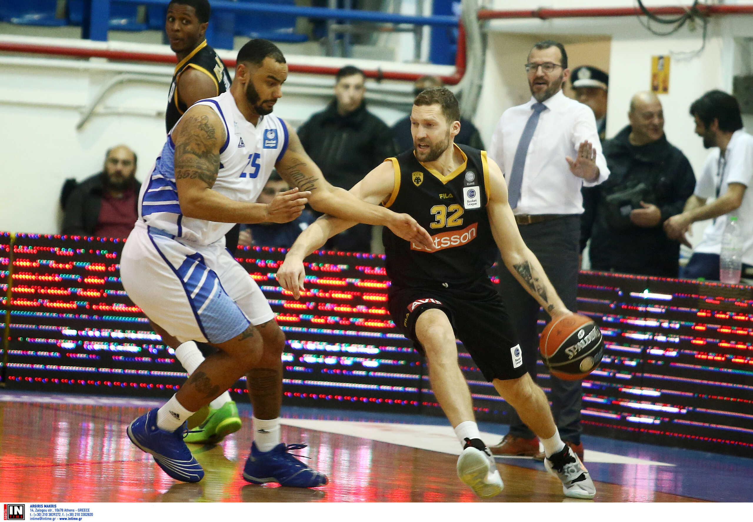 Basket League: Η ΑΕΚ εδραιώθηκε στην τρίτη θέση και το Λαύριο πήρε βαθμολογική ανάσα