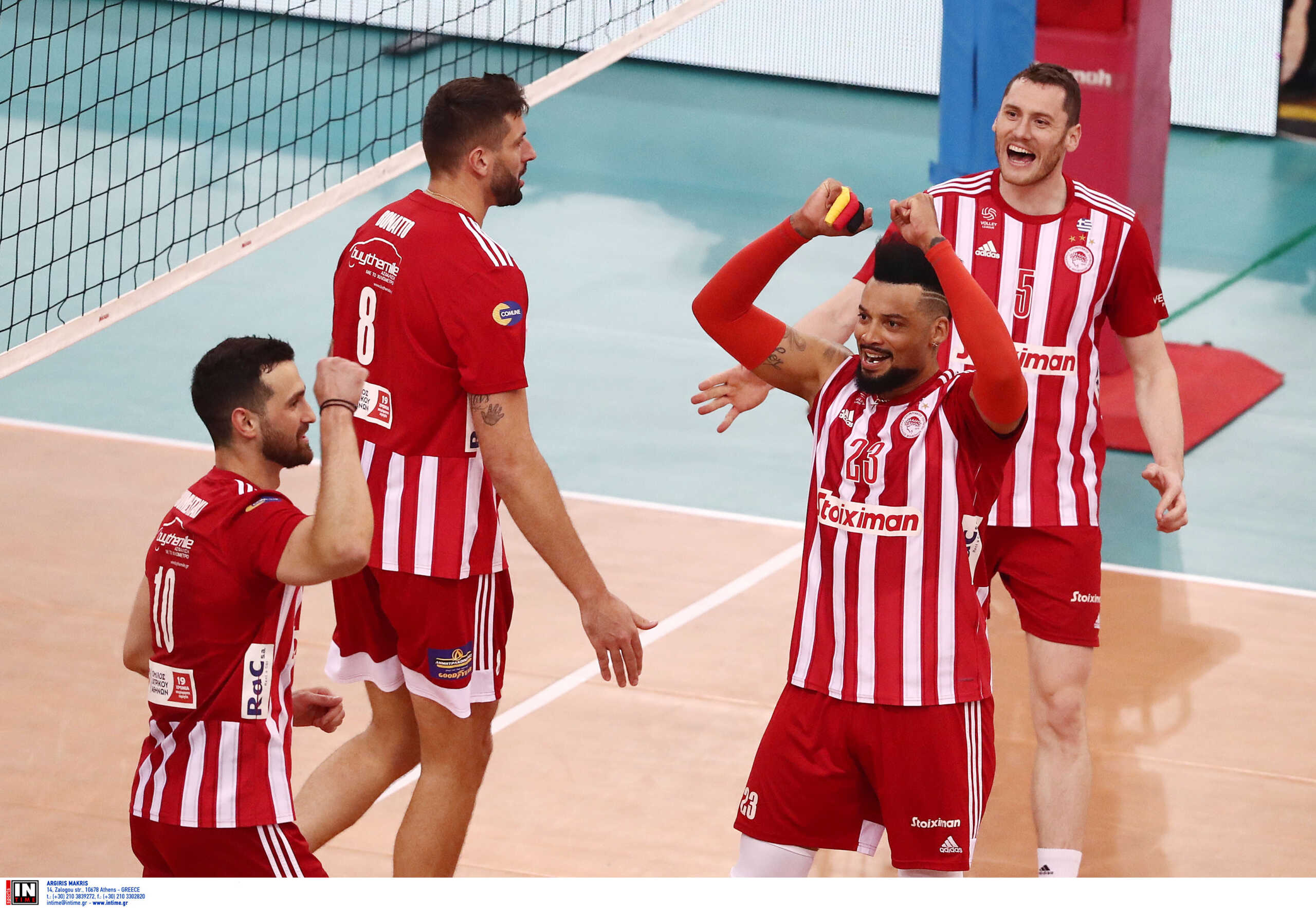 Ολυμπιακός – Μακάμπι Τελ Αβίβ 3-0: Με επίδειξη δύναμης κατέκτησε τον τίτλο στο CEV Challenge Cup