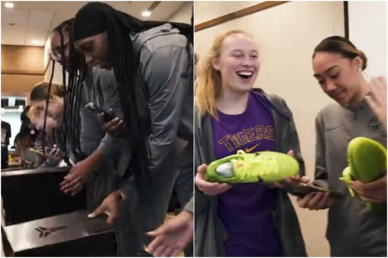 Η Βανέσα Μπράιαντ έκανε δώρο σε γυναικεία ομάδα μπάσκετ τα παπούτσια «Kobe 6»