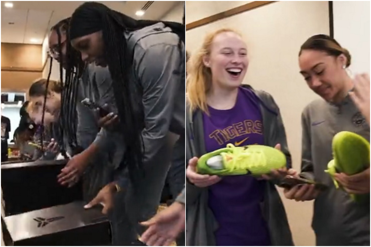 Η Βανέσα Μπράιαντ έκανε δώρο σε γυναικεία ομάδα μπάσκετ τα παπούτσια «Kobe 6»