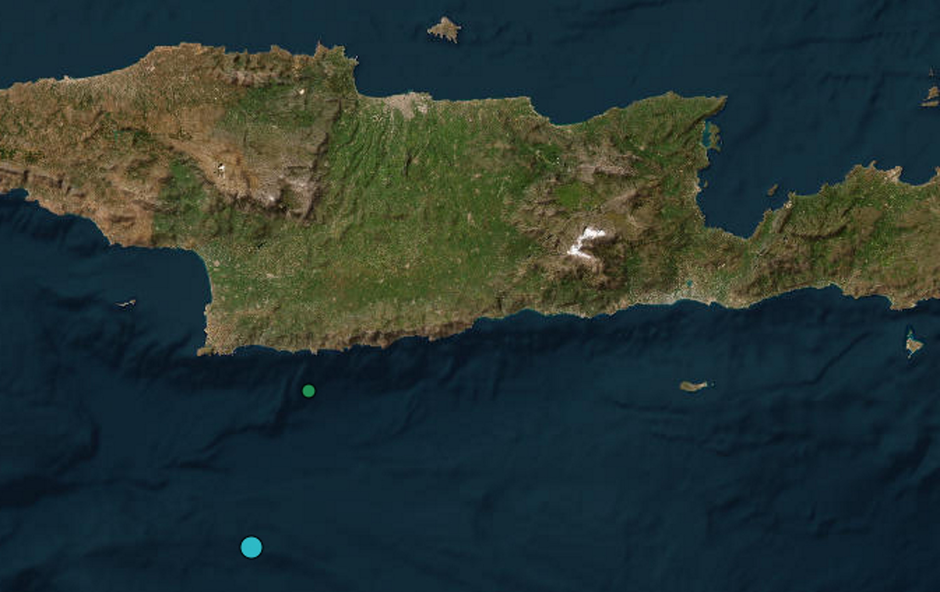 Σεισμός 3,4 Ρίχτερ στους Καλούς Λιμένες Ηρακλείου Κρήτης – 10,9 χιλιόμετρα το εστιακό βάθος