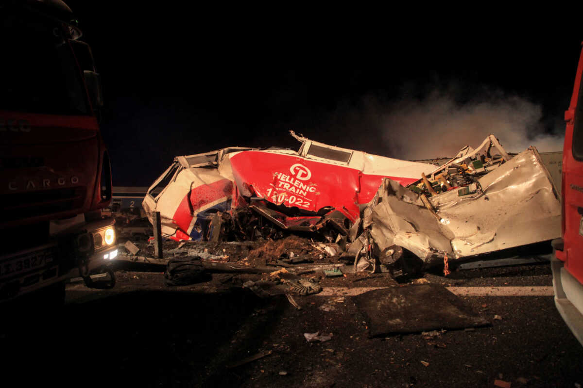 Σύγκρουση τρένων στα Τέμπη: 43 οι νεκροί σύμφωνα με την Ιατροδικαστική Υπηρεσία Λάρισας