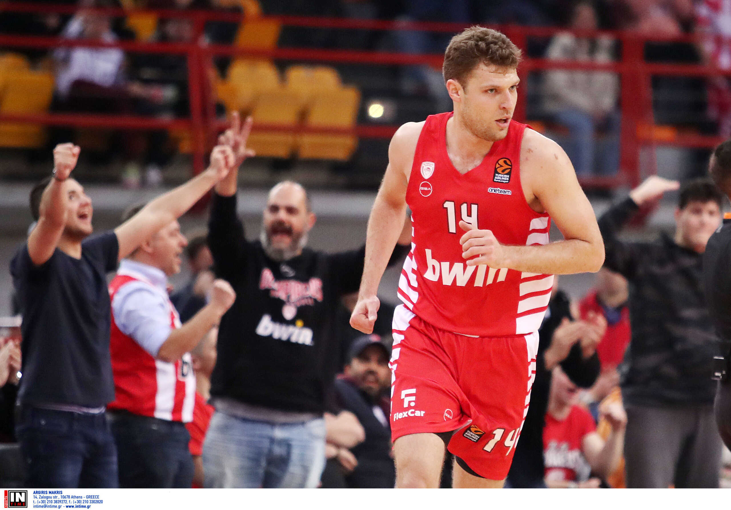Βαθμολογία Euroleague: Μόνος στην κορυφή ο Ολυμπιακός