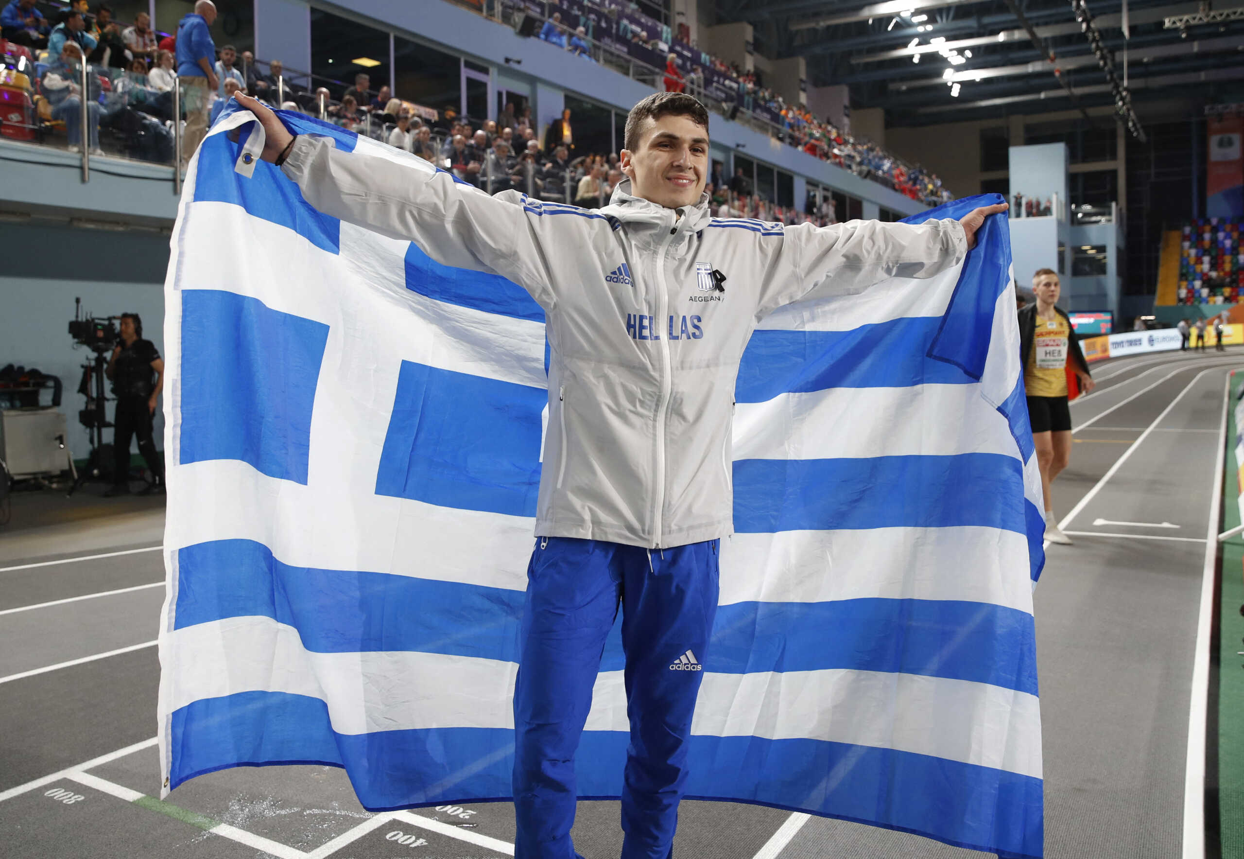 Ο Νίκος Ανδρικόπουλος κατέκτησε το ασημένιο μετάλλιο στο τριπλούν στο ευρωπαϊκό πρωτάθλημα κλειστού στίβου