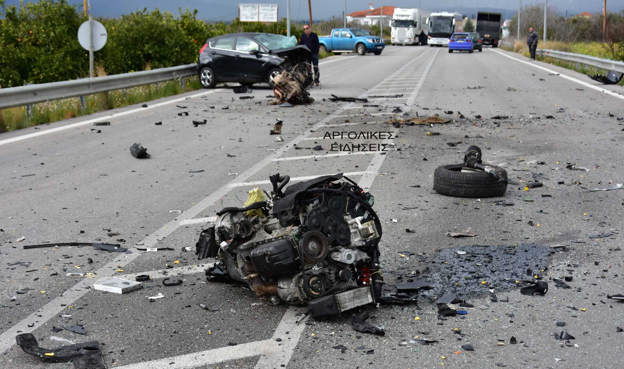 Αργολίδα: Μια γυναίκα ανασύρθηκε χωρίς τις αισθήσεις της μετά από σφοδρό τροχαίο