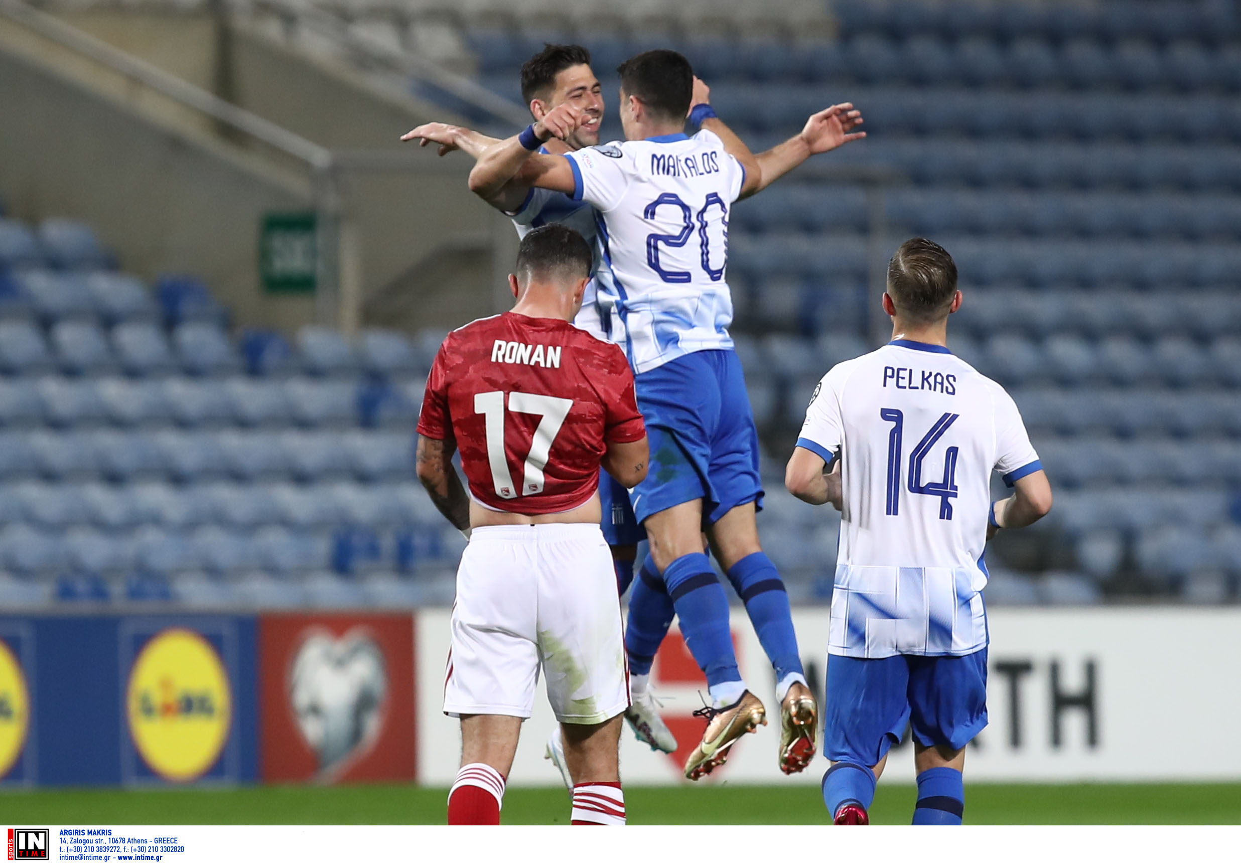 Γιβραλτάρ – Ελλάδα 0-3: Άνετη νίκη στην πρεμιέρα της Εθνικής στα προκριματικά του Euro 2024