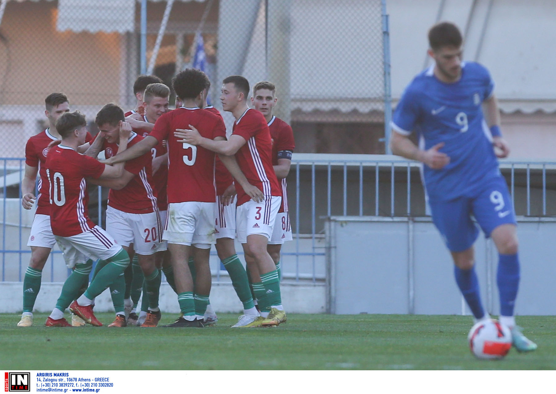 Ελλάδα – Ουγγαρία 0-1: Φιλική ήττα για την Εθνική Ελπίδων πριν τα προκριματικά του Euro U21