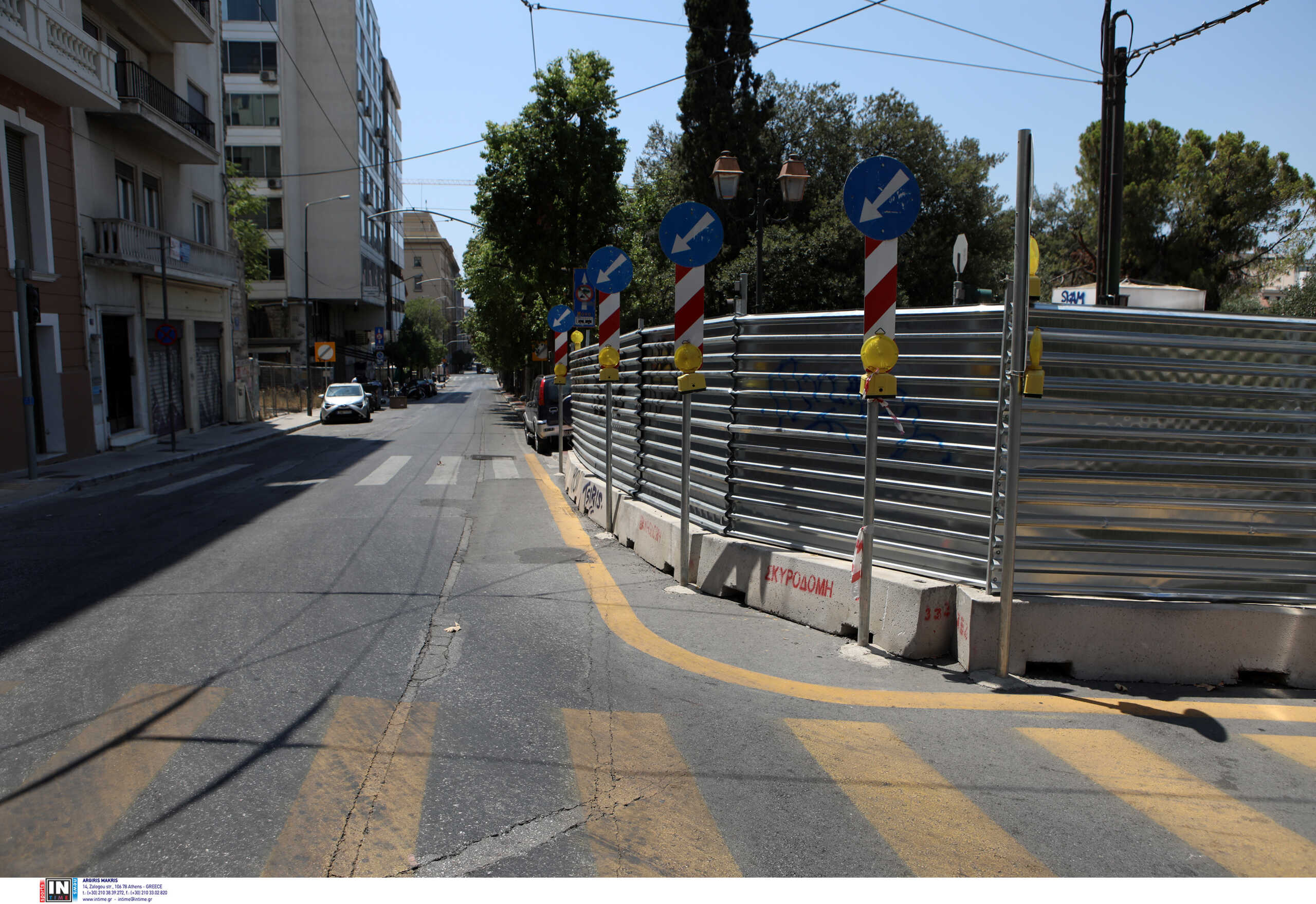 Κυκλοφοριακές ρυθμίσεις στην Αθήνα από Δευτέρα 27 Μαρτίου λόγω εργασιών της Γραμμής 4 του Μετρό