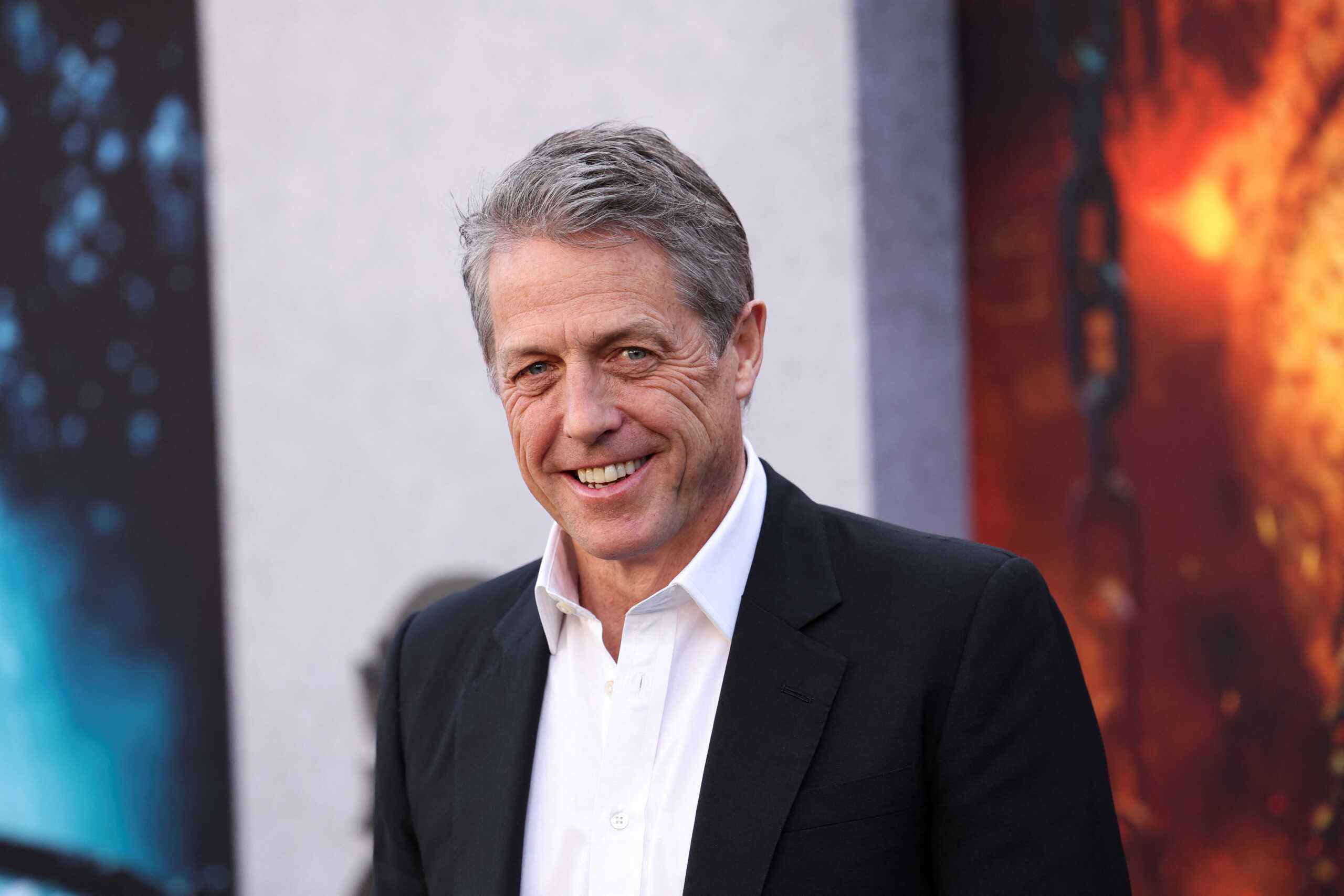 Cast member Hugh Grant attends a premiere for the film Dungeons & Dragons: Honor Among Thieves in Los Angeles, California, U.S., March 26, 2023. REUTERS
