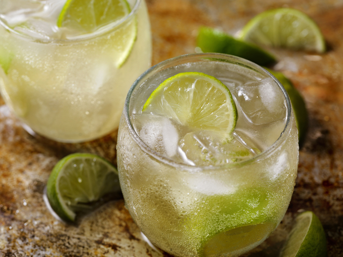 The Classic Moscow Mule Cocktail, Ginger Beer, Vodka and Lime