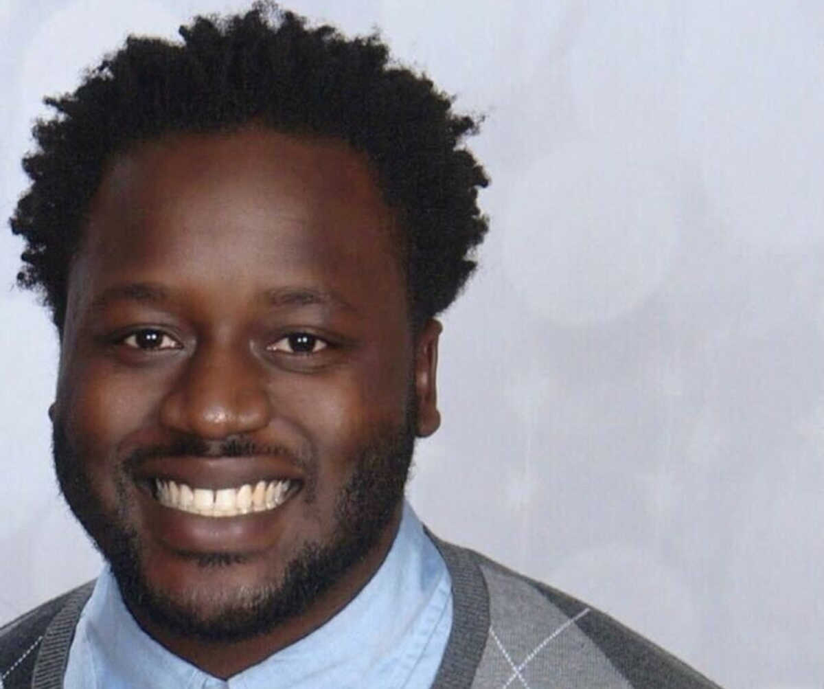 A portrait of Irvo Otieno, who died during an encouter with law enforcement in Petersburg, in this handout picture from an unknown location released on March 16, 2023. Ben Crump Law