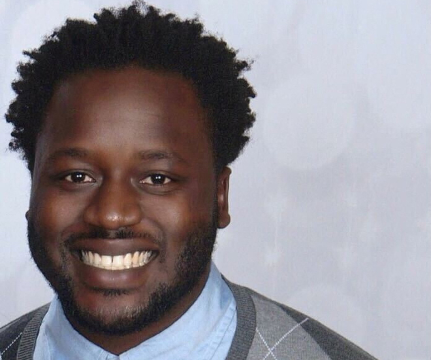 A portrait of Irvo Otieno, who died during an encouter with law enforcement in Petersburg, in this handout picture from an unknown location released on March 16, 2023. Ben Crump Law