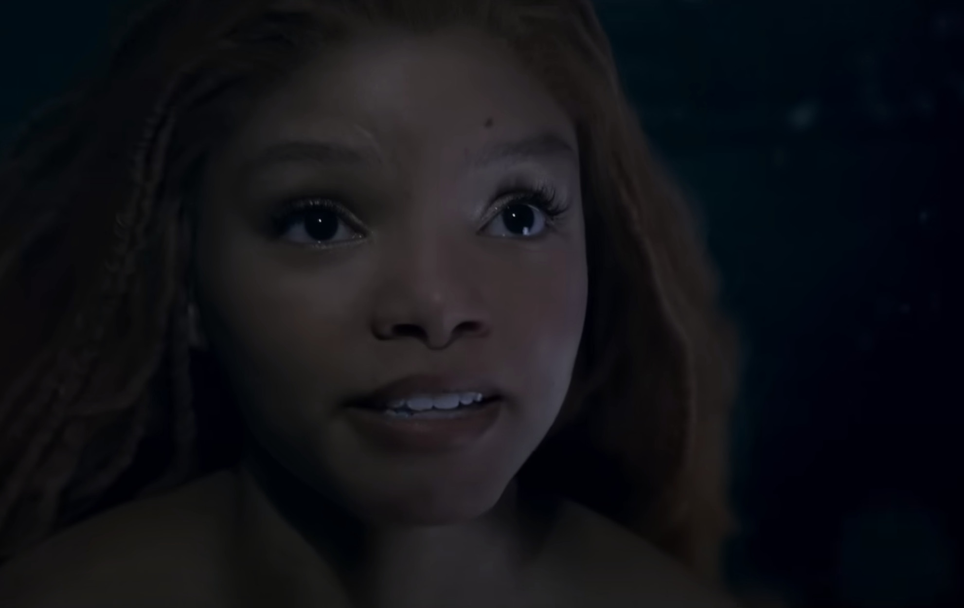 Halle Bailey spent 13 hours a day in the water to play Ariel