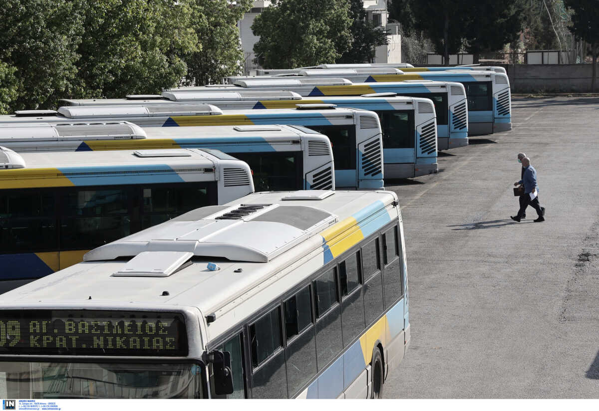 Στάση εργασίας και αύριο Τετάρτη 05/04 σε λεωφορεία και τρόλεϊ