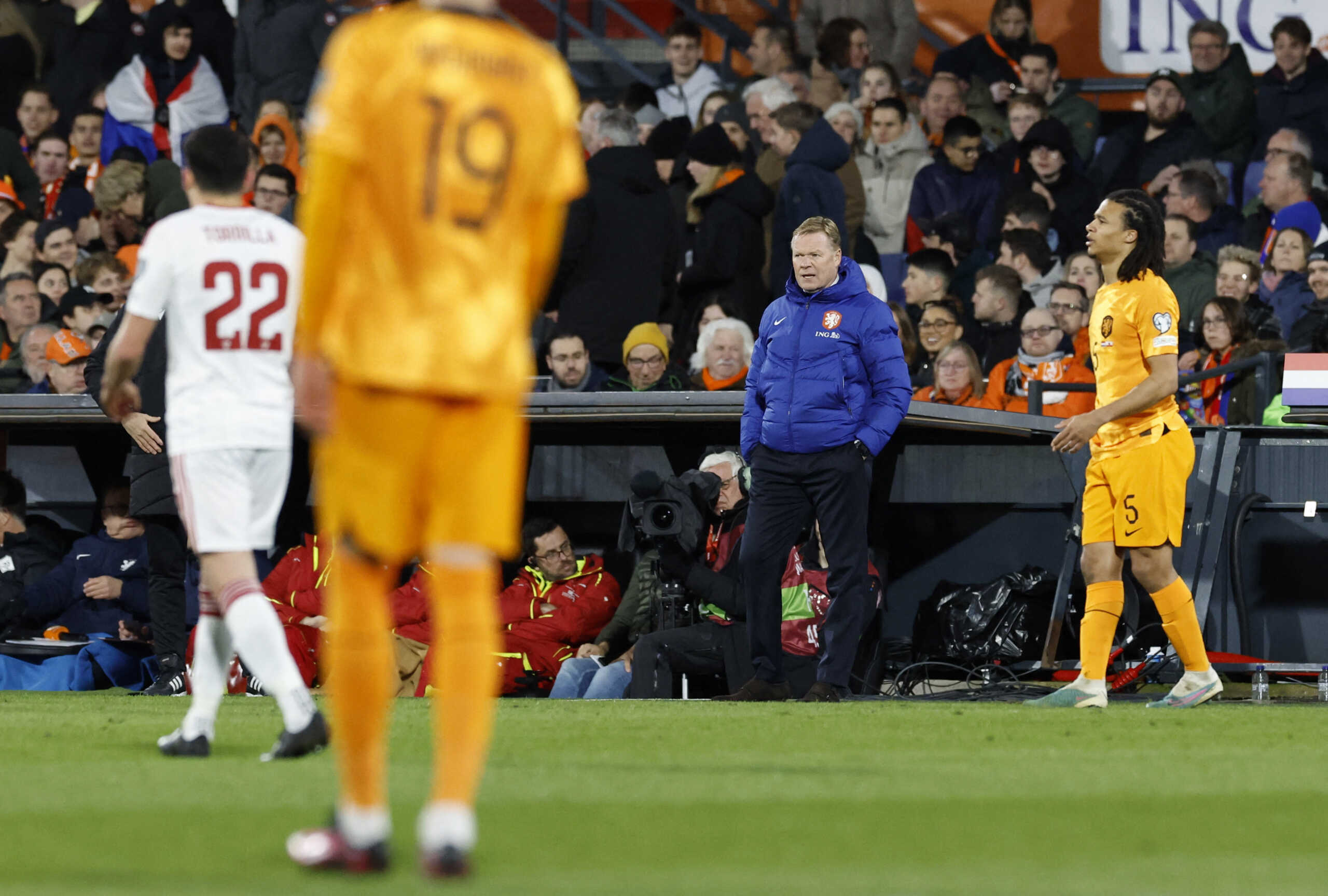 Soccer Football - UEFA Euro 2024 Qualifier - Group B - Netherlands v Gibraltar - Feyenoord Stadium, Rotterdam, Netherlands - March 27, 2023 Netherlands coach Ronald Koeman REUTERS