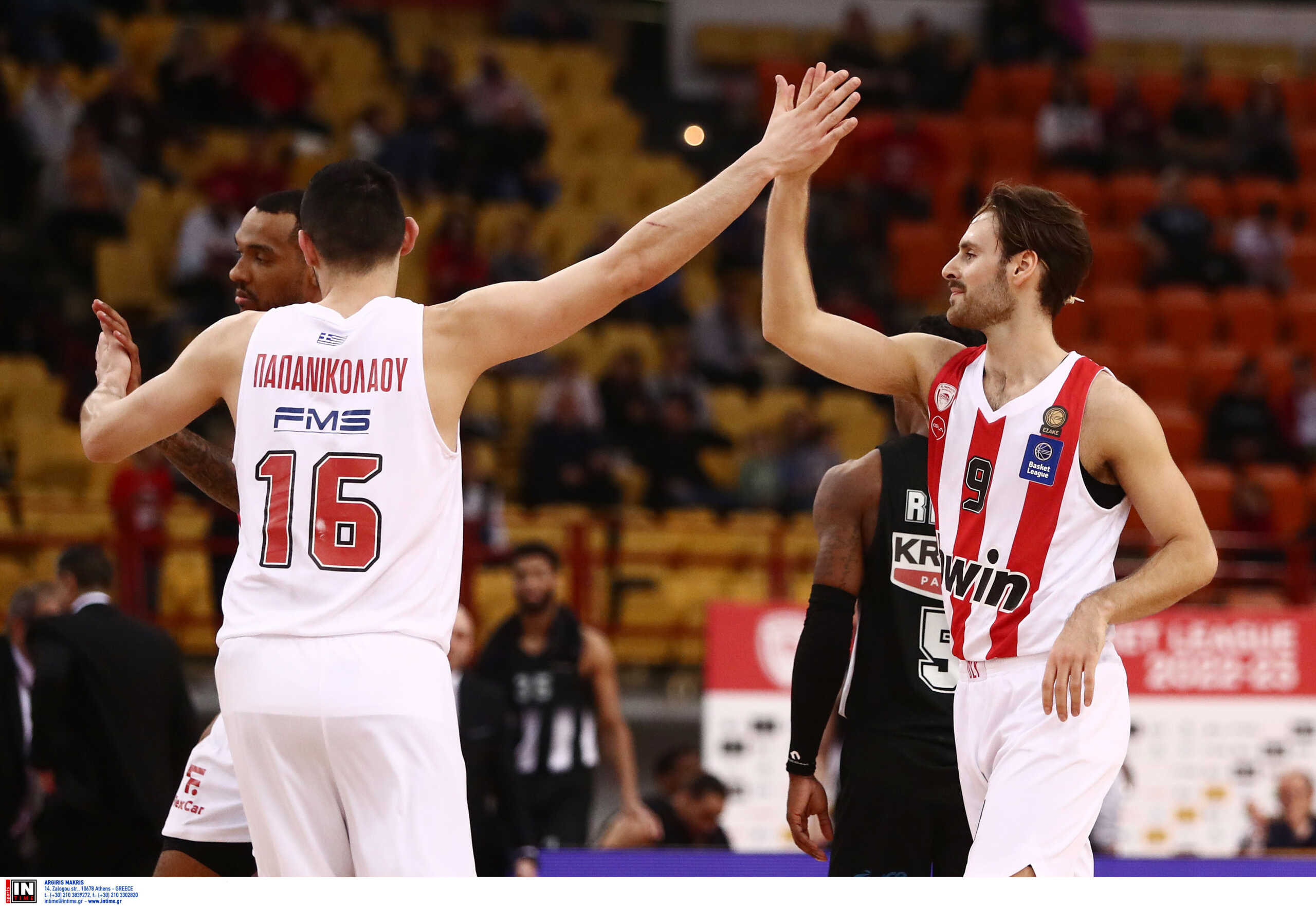 Ολυμπιακός – ΠΑΟΚ 100-70: 20η νίκη με νέα «κατοστάρα» για τους Πειραιώτες στην Basket League