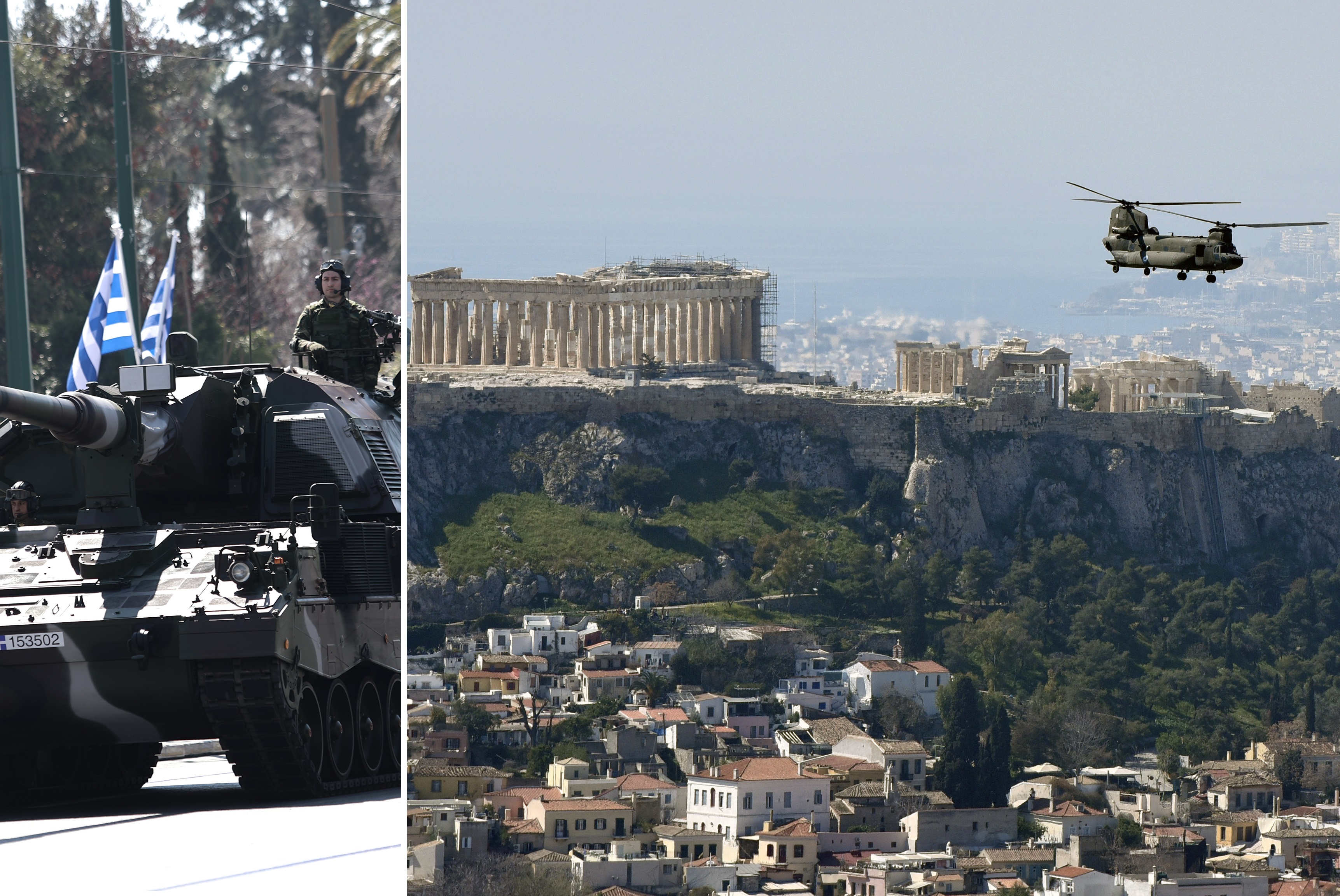 25η Μαρτίου: Στα γαλανόλευκα οι χώρα – Οι προετοιμασίες για την παρέλαση