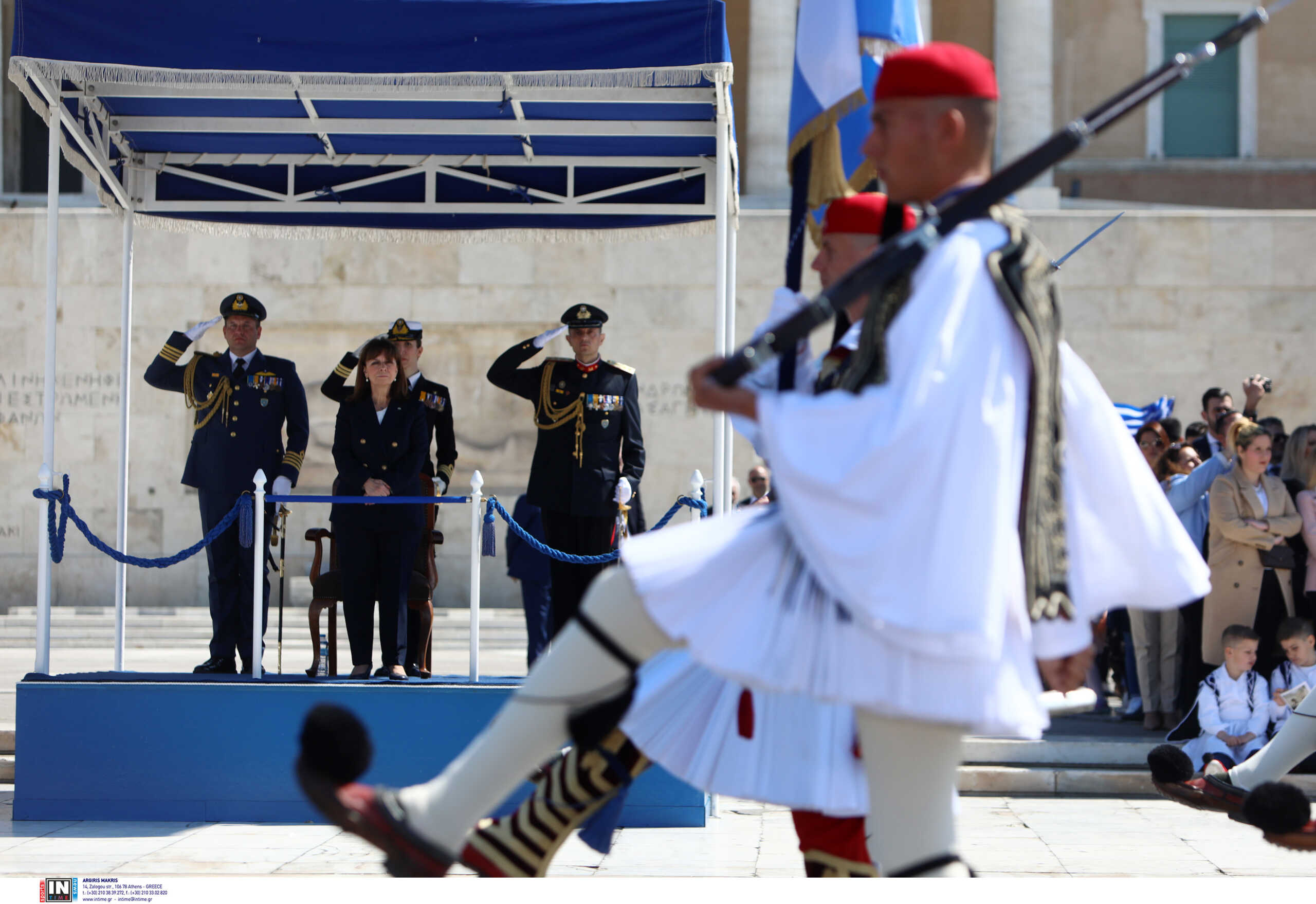 Κατερίνα Σακελλαροπούλου για 25η Μαρτίου: Αναλογιζόμαστε την ευθύνη μας απέναντι στην Ιστορία