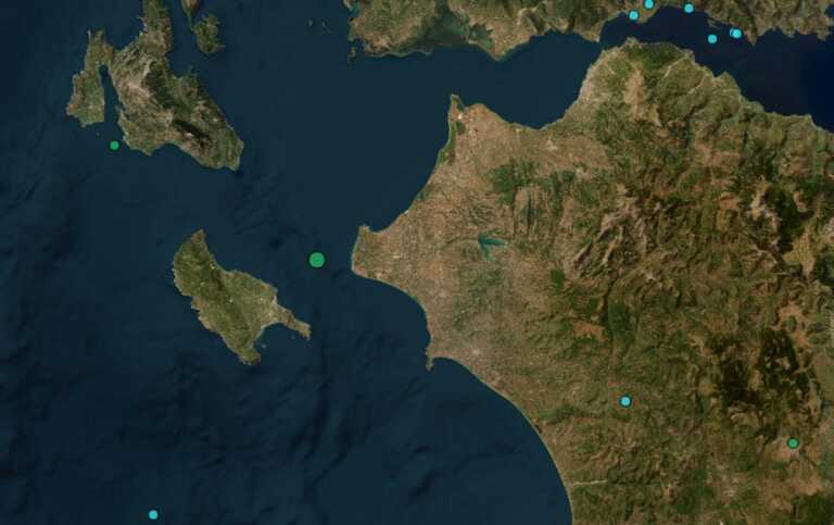 Σεισμός 3,9 Ρίχτερ στην Κυλλήνη - Αισθητός σε περιοχές της Ηλείας και της Αχαϊας