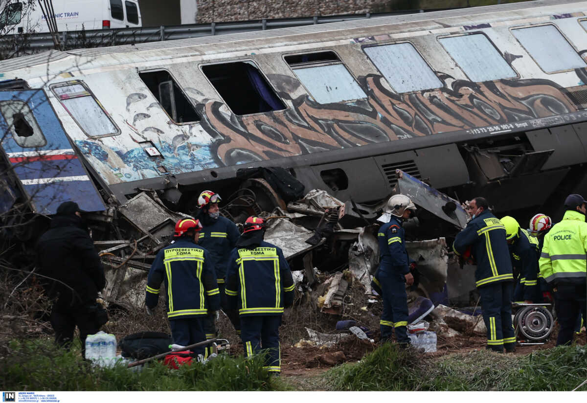 Σύγκρουση τρένων στα Τέμπη: Τουλάχιστον 10 οι αγνοούμενοι εκτιμά η ιατροδικαστής της Λάρισας