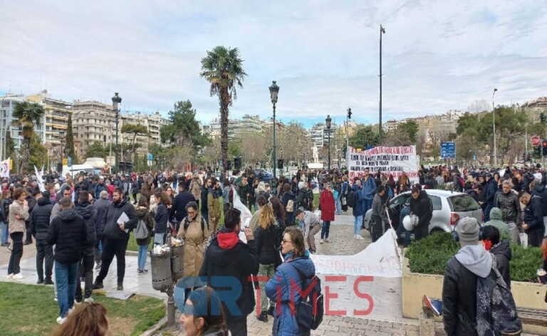 Συλλαλητήρια και σήμερα σε μεγάλες πόλεις της Ελλάδας για την τραγωδία στα Τέμπη