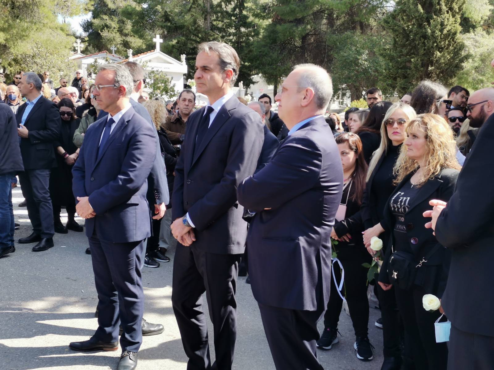 Τέμπη: Το τελευταίο αντίο στον μηχανοδηγό της εμπορικής αμαξοστοιχίας – Στην κηδεία ο Κυριάκος Μητσοτάκης