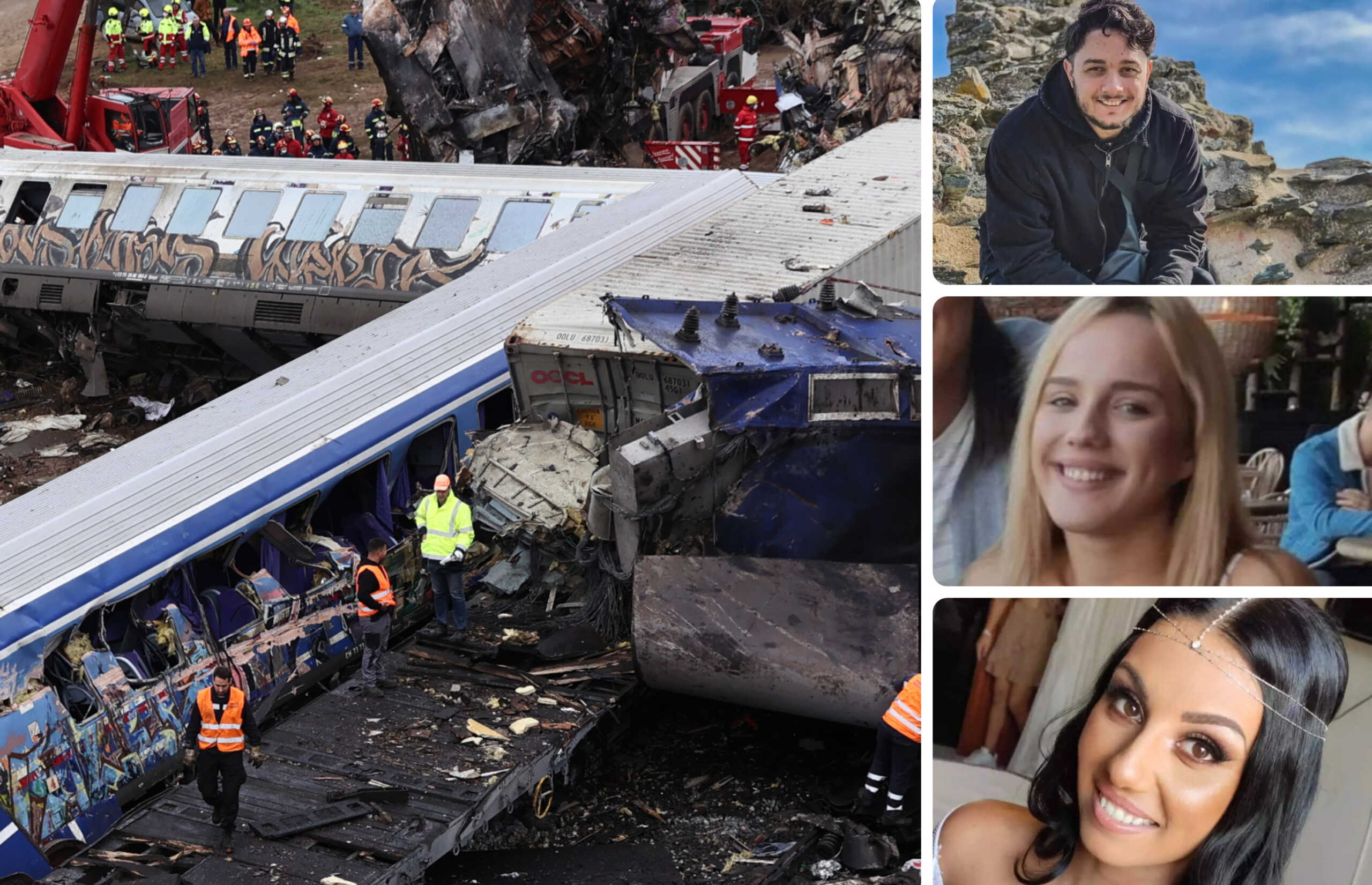 Σύγκρουση τρένων στα Τέμπη: Οι συγκλονιστικές ιστορίες ανθρώπων μέσα στην τραγωδία