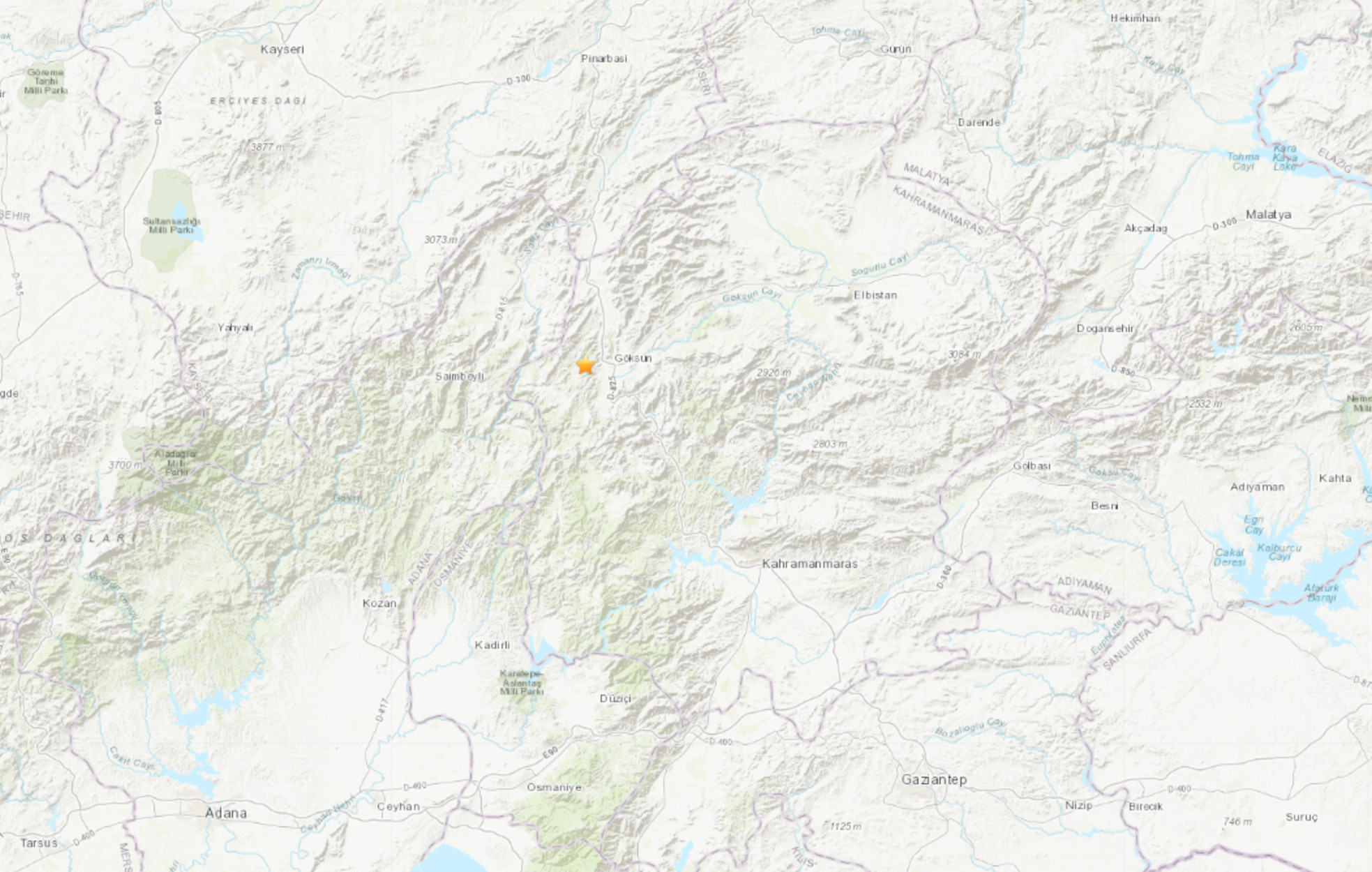 Τουρκία: Σεισμός 5,3 Ρίχτερ στην Καχραμάνμαρας
