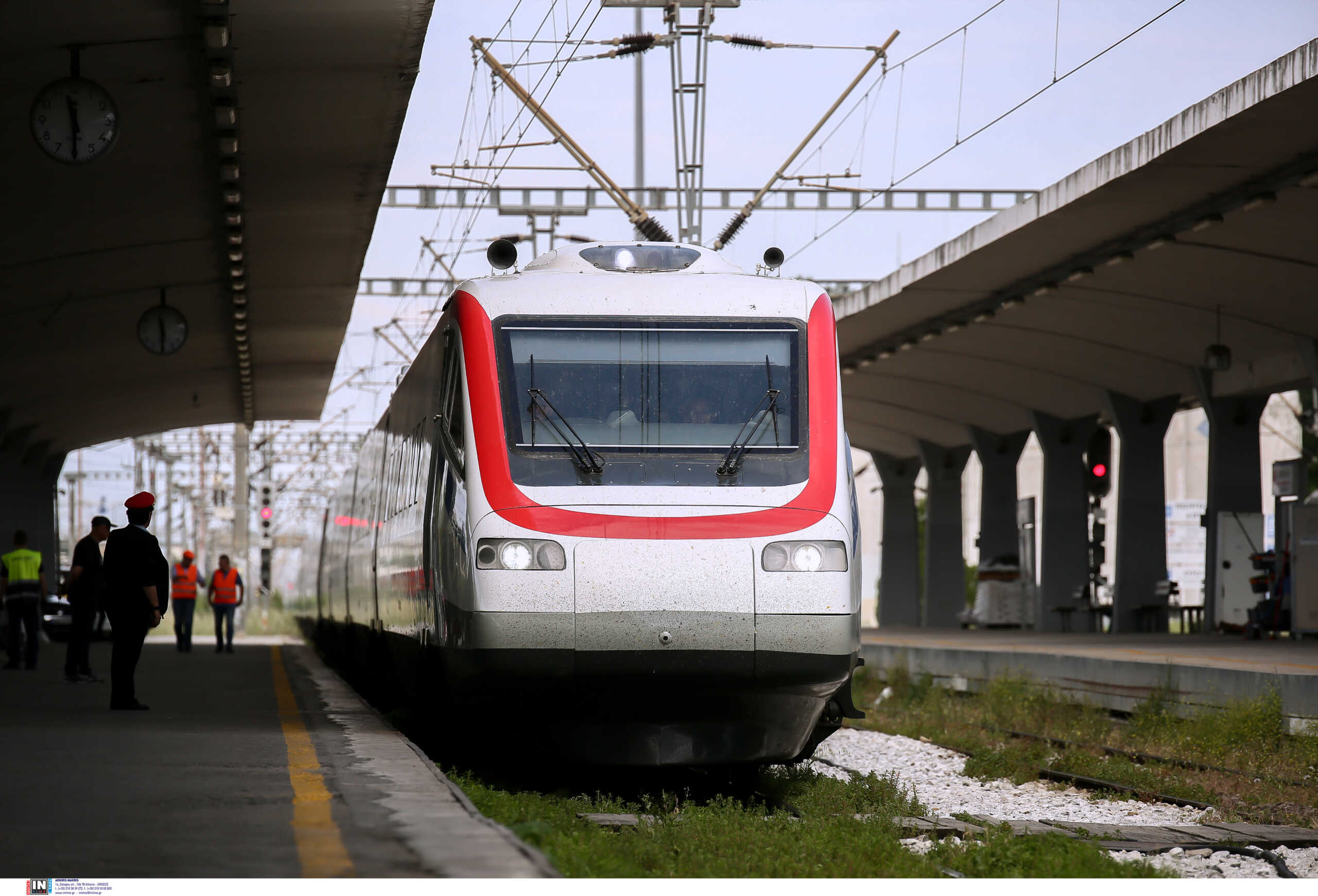 Σέρρες: Δυο τρένα στην ίδια γραμμή τον Μάιο του 2022 στον σταθμό της πόλης