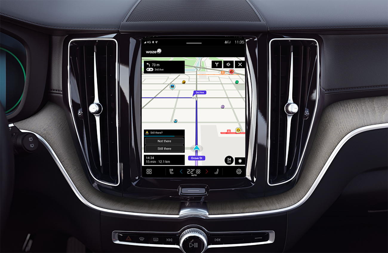 Η εφαρμογή Waze είναι τώρα διαθέσιμη στο Volvo σας
