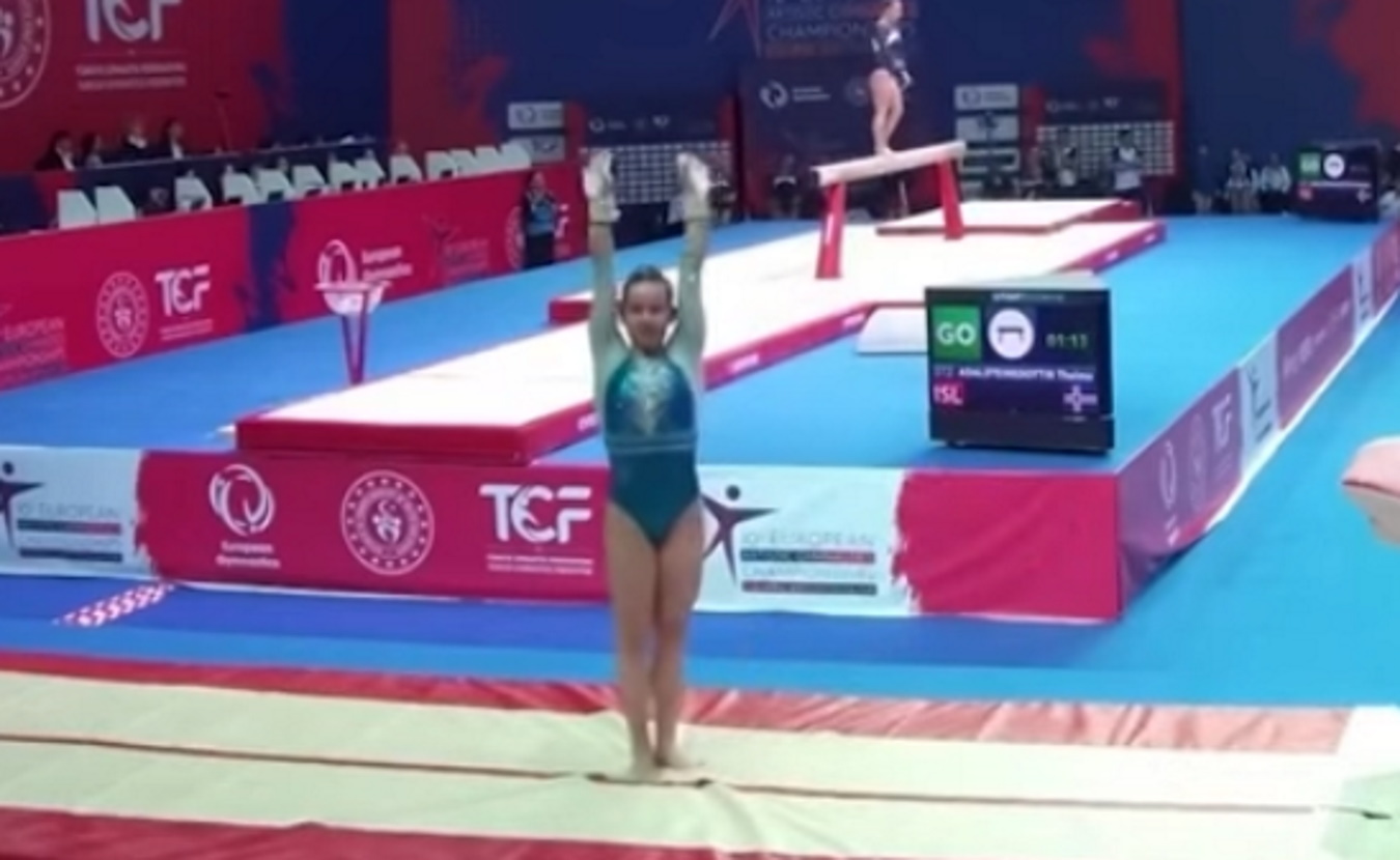 Αθανασία Μεσίρη: Έβδομη η 15χρονη αθλήτρια στον τελικό του άλματος στο ευρωπαϊκό πρωτάθλημα γυμναστικής