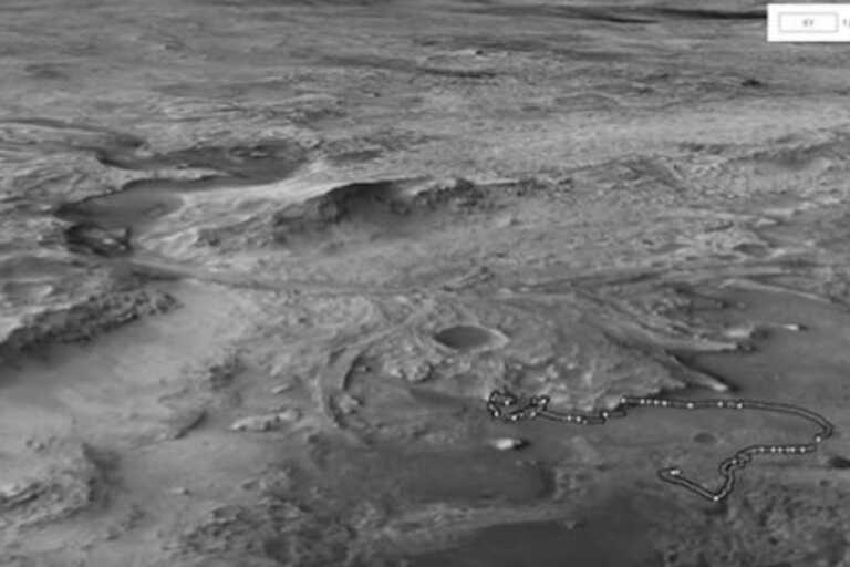 H NASA μάς «ταξιδεύει» στον πλανήτη Άρη μέσω διαδραστικού 3D χάρτη