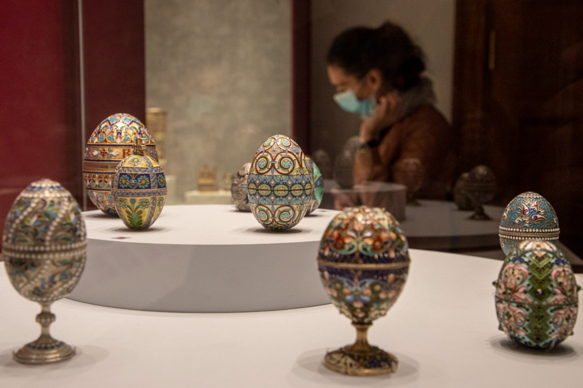 Στο Μουσείο Φαμπερζέ τα δύο πασχαλινά αυγά που δεν παρέδωσε ποτέ ο τσάρος