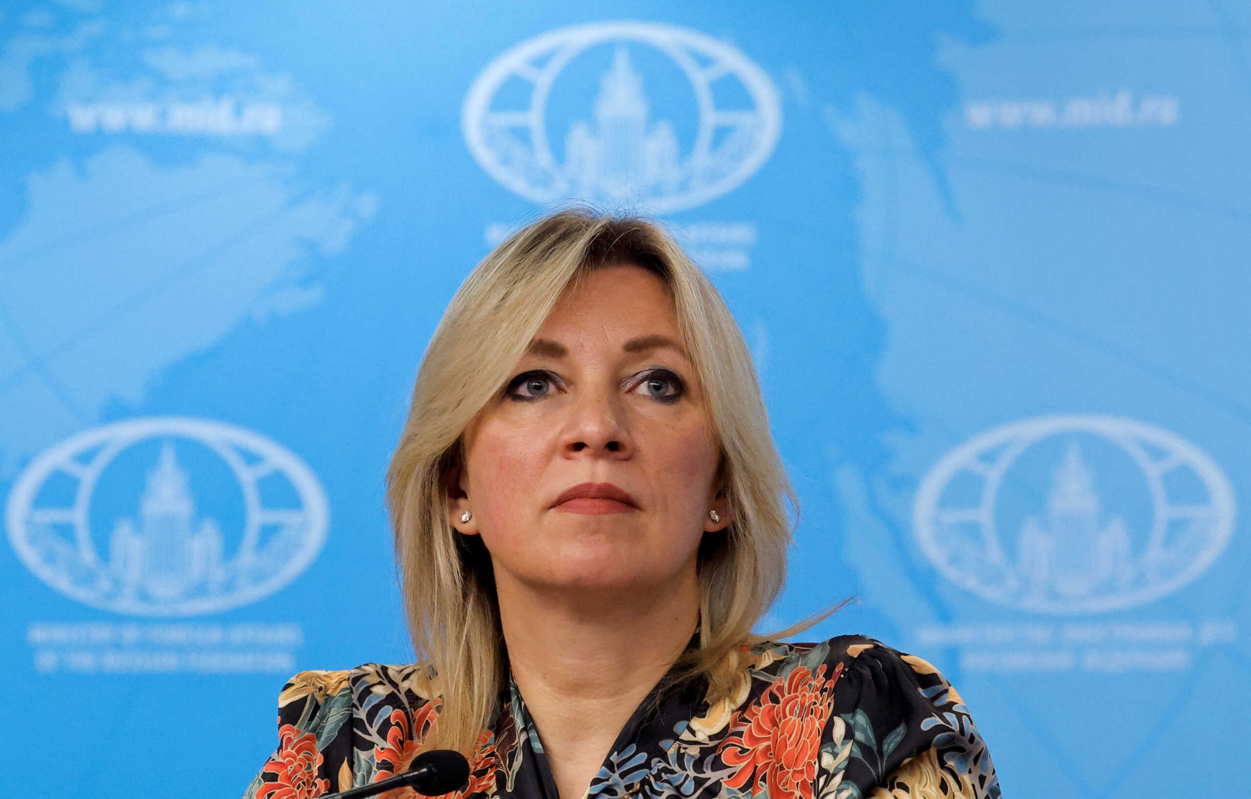 Russian Foreign Ministry spokeswoman Maria Zakharova attends a news conference in Moscow, Russia, April 4, 2023. REUTERS