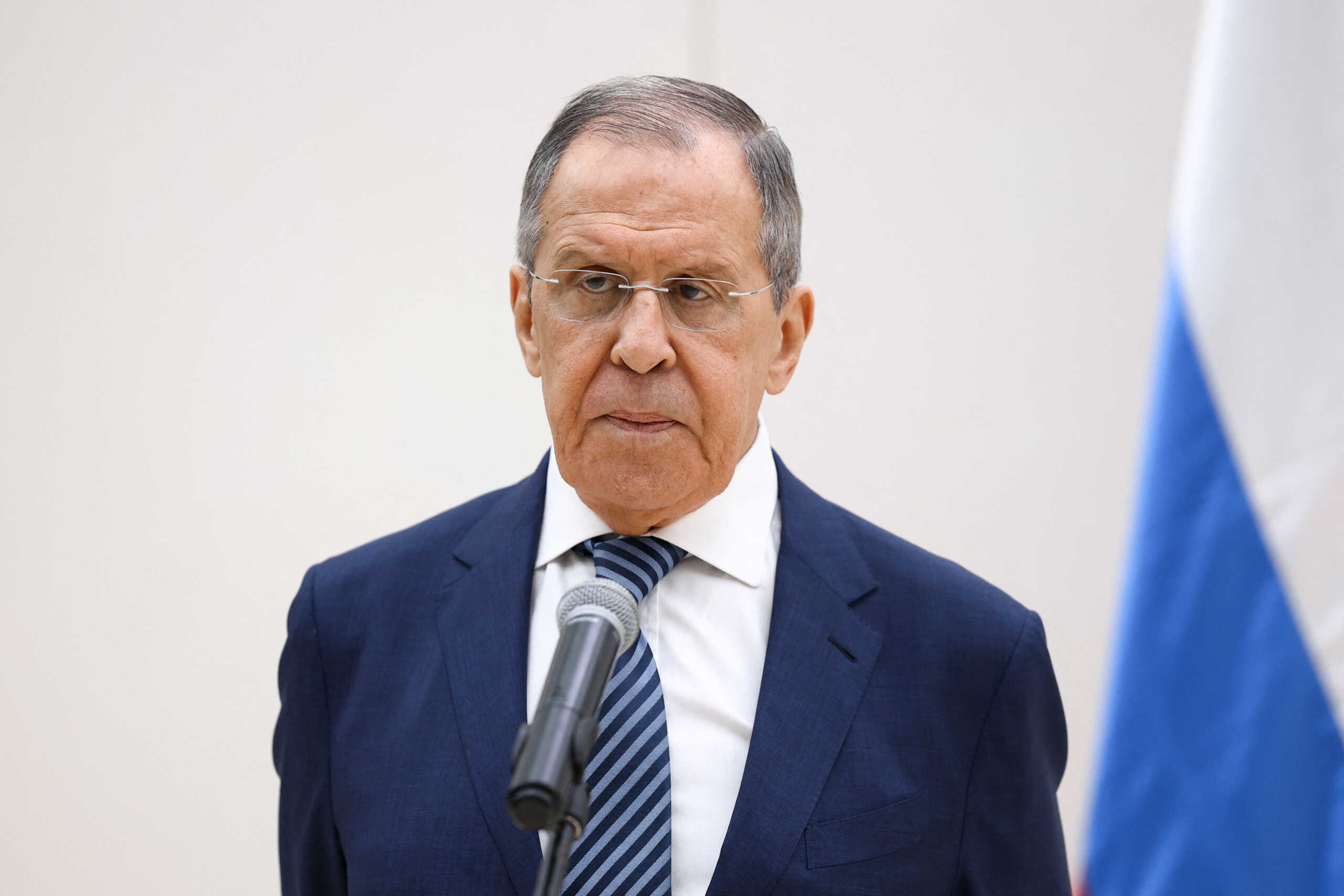 Russia's Foreign Minister Sergei Lavrov attends a news conference in Havana, Cuba April 20, 2023. Russian Foreign Ministry
