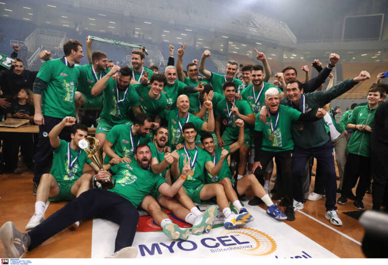 Παναθηναϊκός – Ολυμπιακός: Η απονομή του League Cup στους «πράσινους» και η αποθέωση από τους οπαδούς
