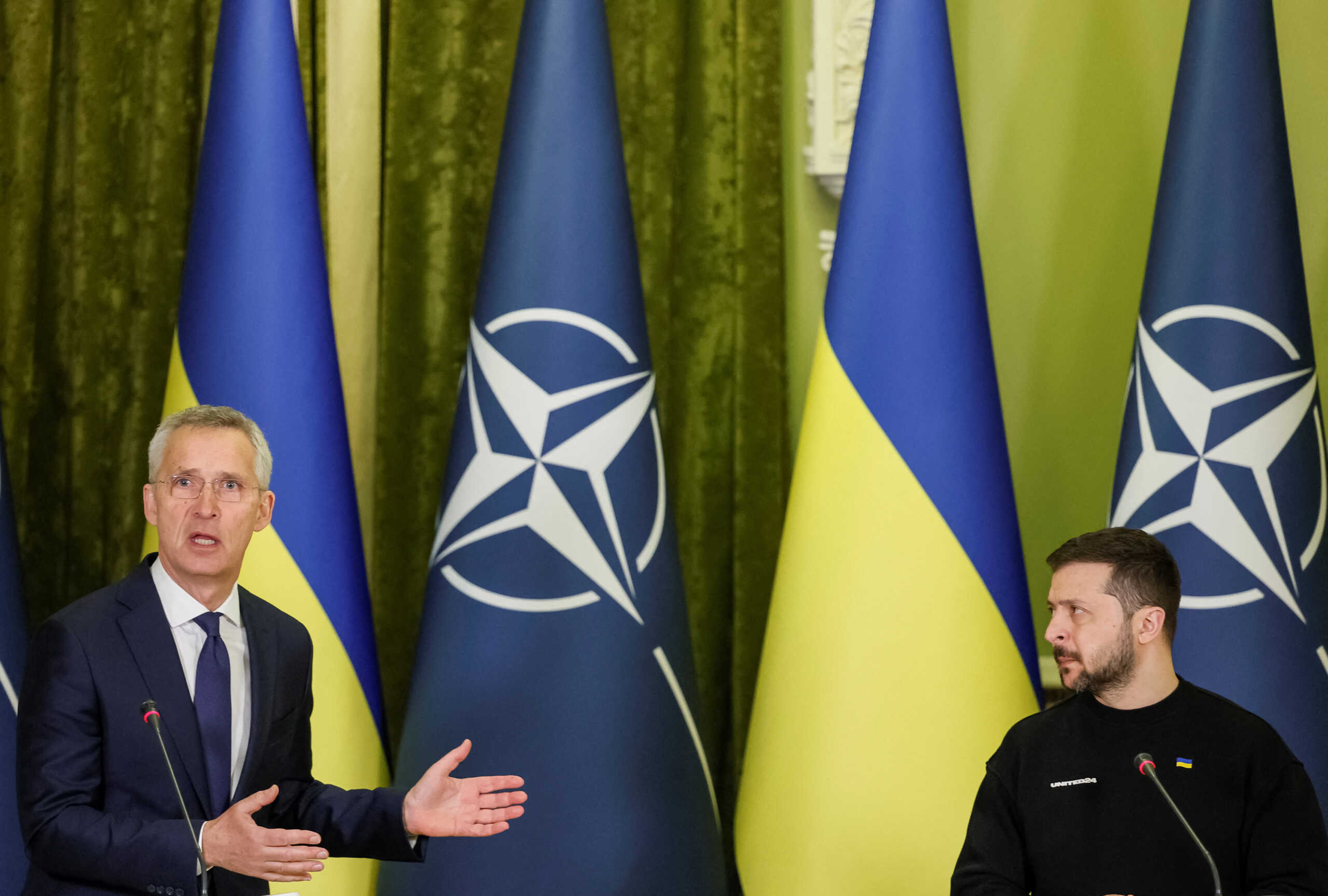 Στόλτενμπεργκ: Το μέλλον της Ουκρανίας βρίσκεται στο ΝΑΤΟ – Ζελένσκι: Ιστορική η Σύνοδος του Βίλνιους