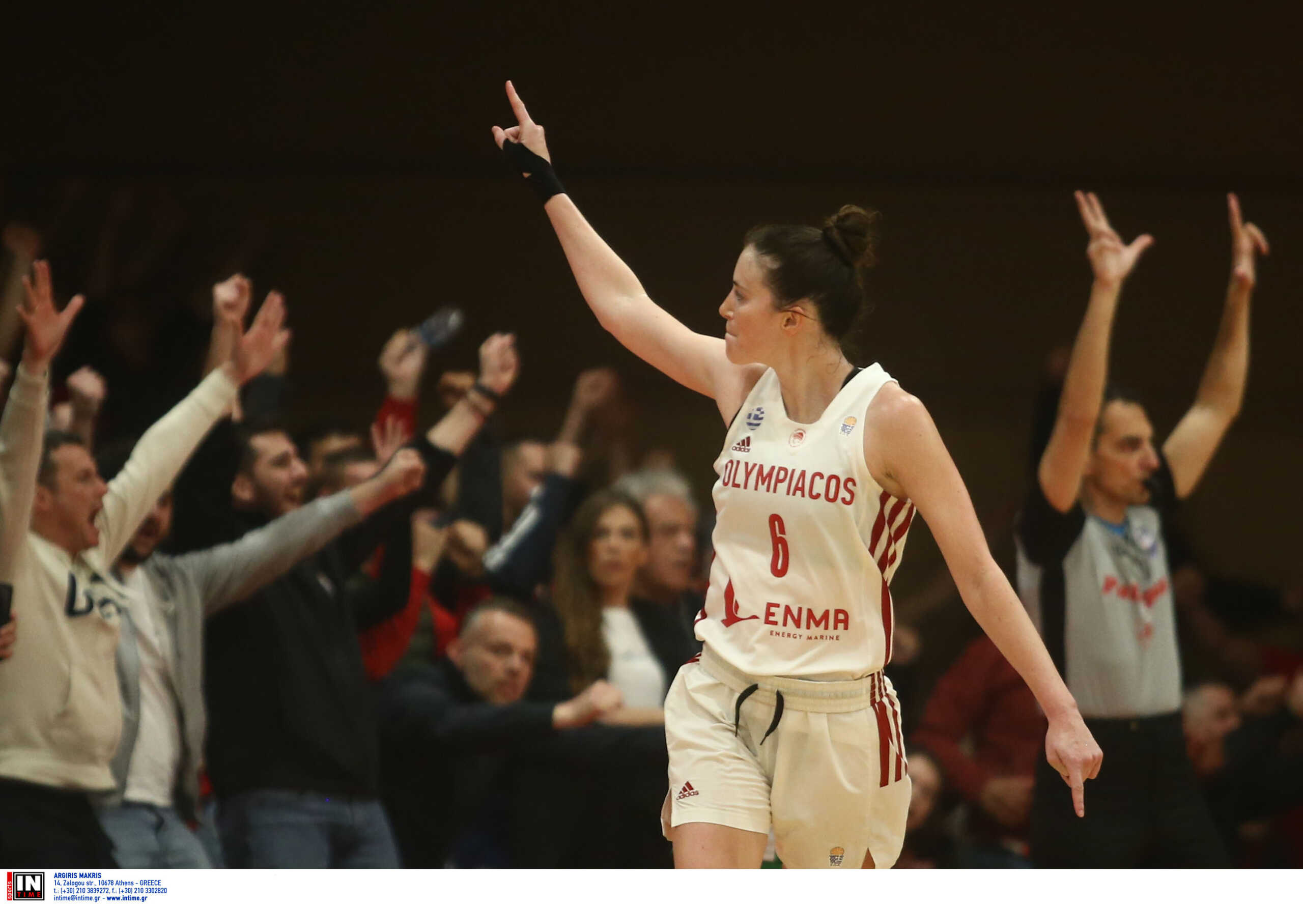 Ο Ολυμπιακός νίκησε με 87-83 τον Παναθηναϊκό και με συνολικό σκορ 4-1 κατέκτησε το πρωτάθλημα Ελλάδας στο μπάσκετ γυναικών
