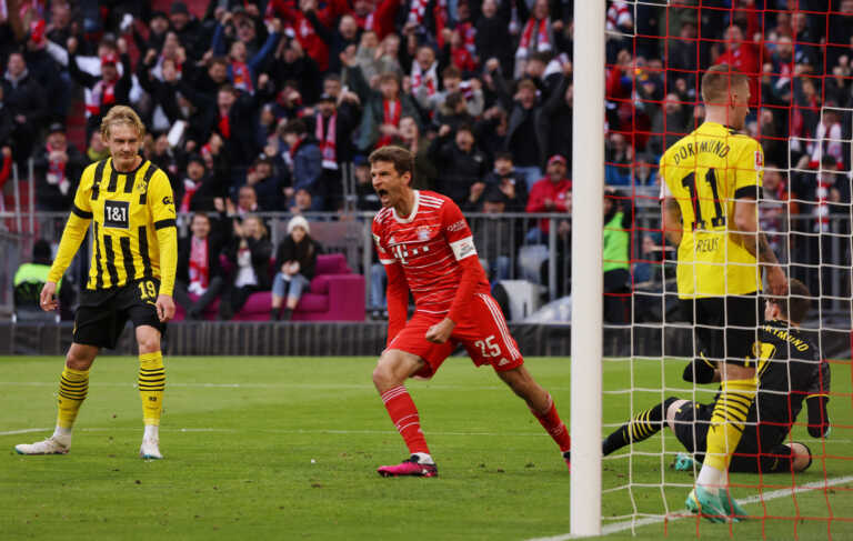 Μπάγερν Μονάχου - Μπορούσια Ντόρτμουντ 4-2: Επίδειξη δύναμης και κορυφή στην Bundesliga στο ντεμπούτο του Τόμας Τούχελ